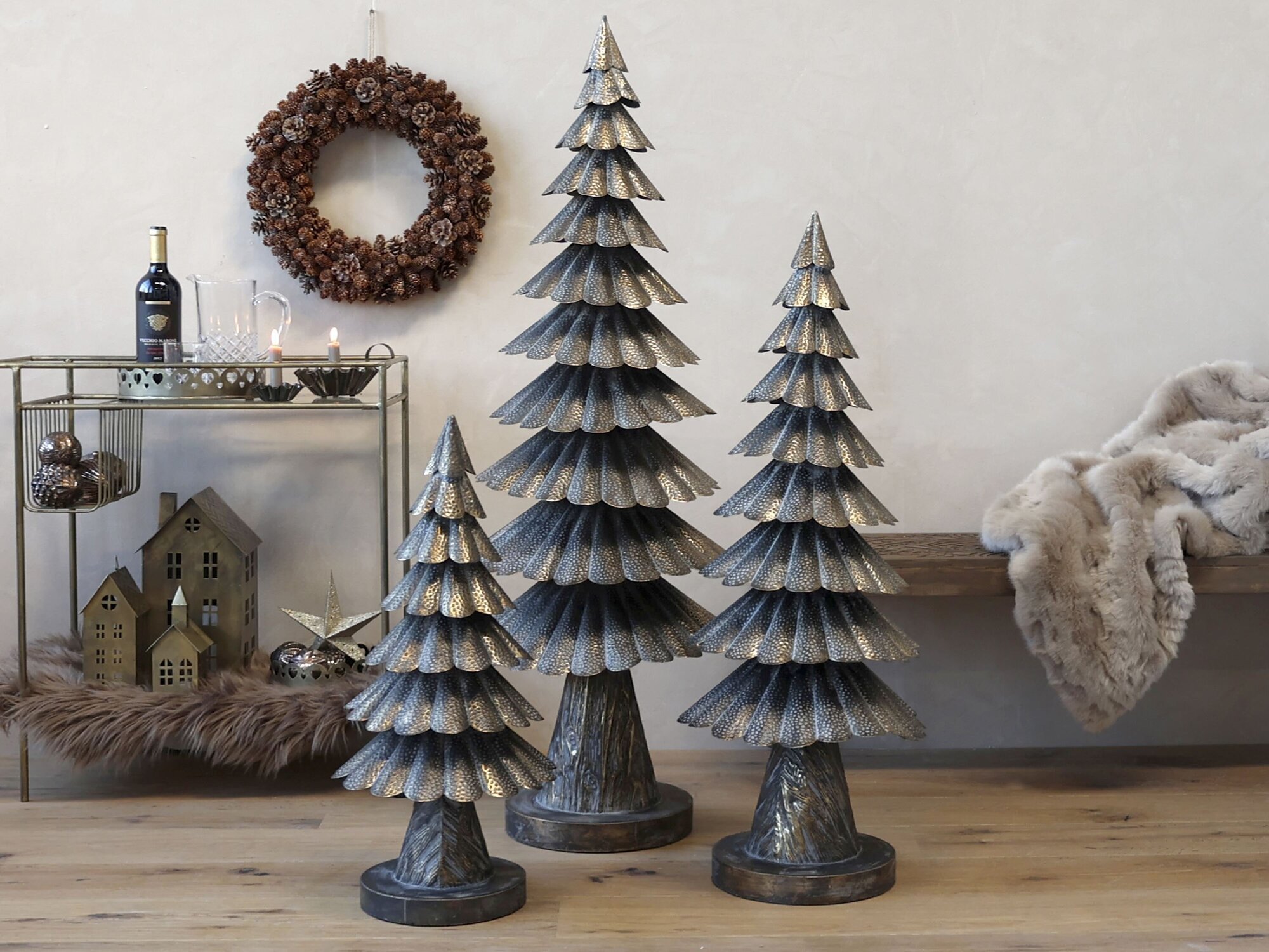 Weihnachtsbaum aus Eisen von Chic Antique günstig bestellen SKANDEKO