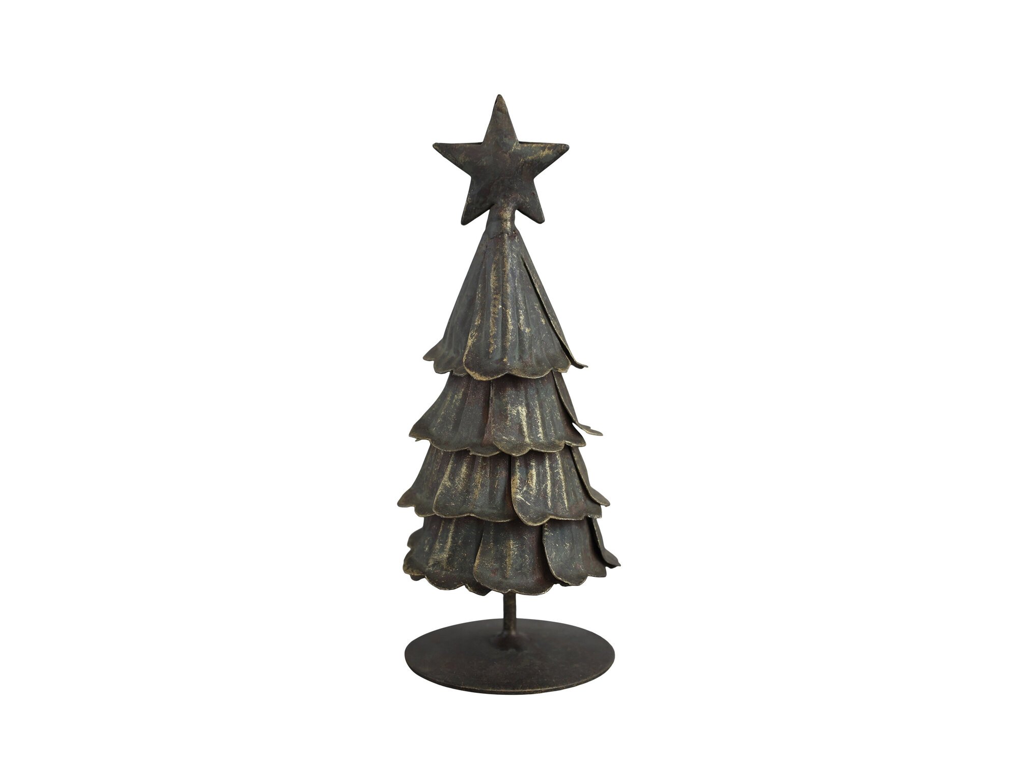 Weihnachtsbaum aus Eisen mit Stern von Chic Antique günstig bestellen