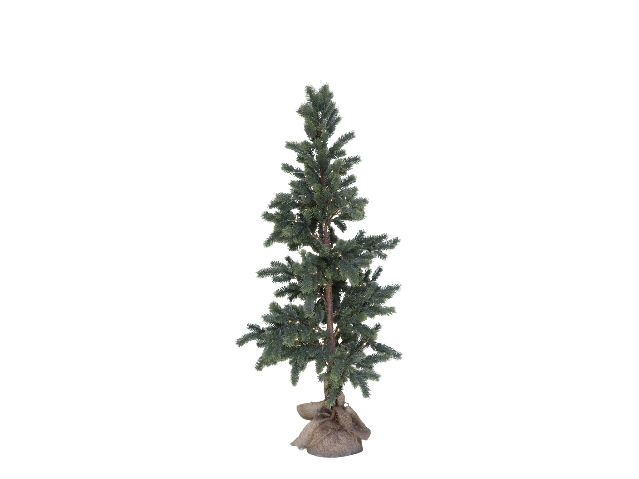 Weihnachtsbaum künstlich mit LED, grün 125 cm