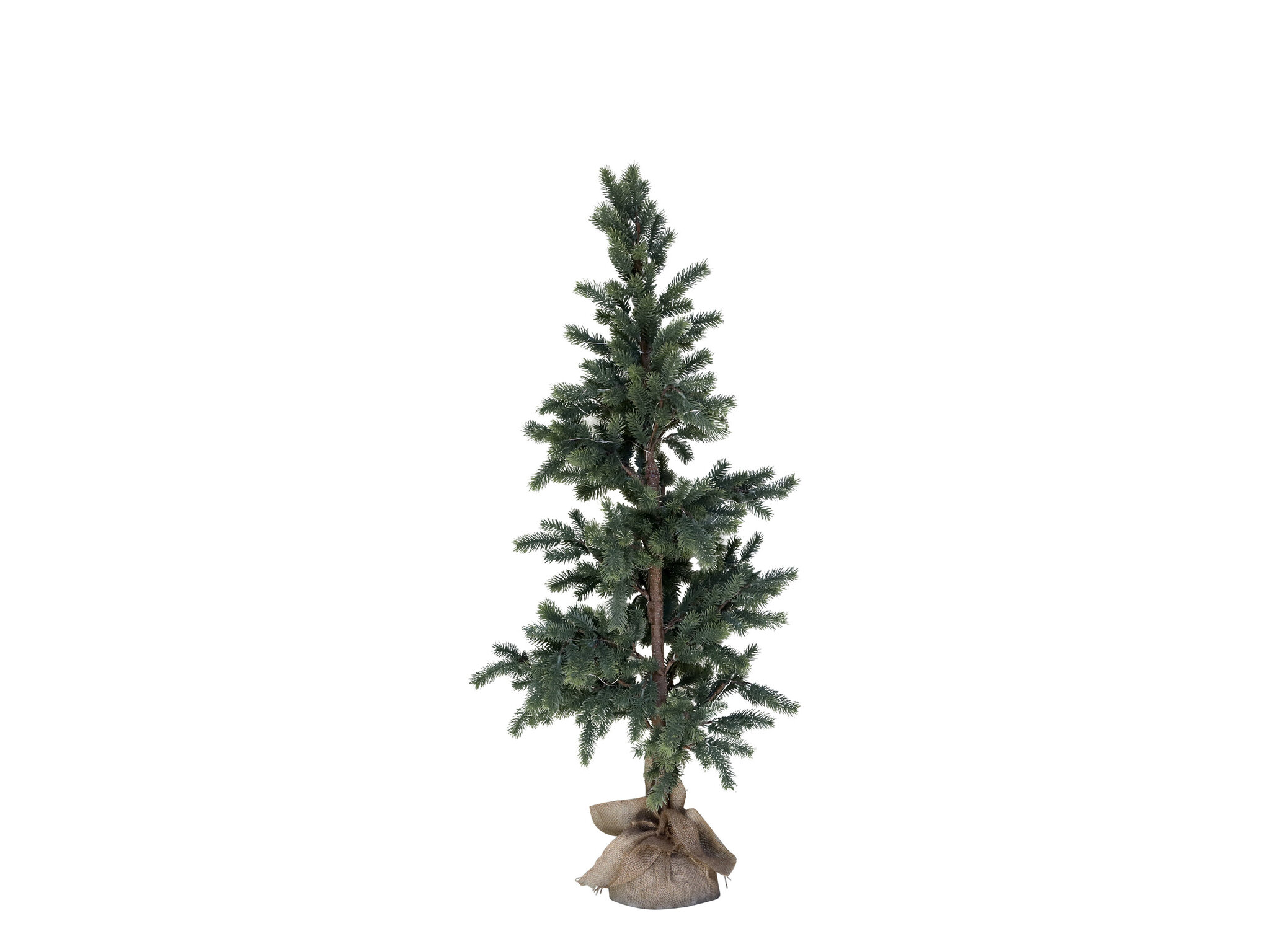 Weihnachtsbaum künstlich mit LED, grün 125 cm