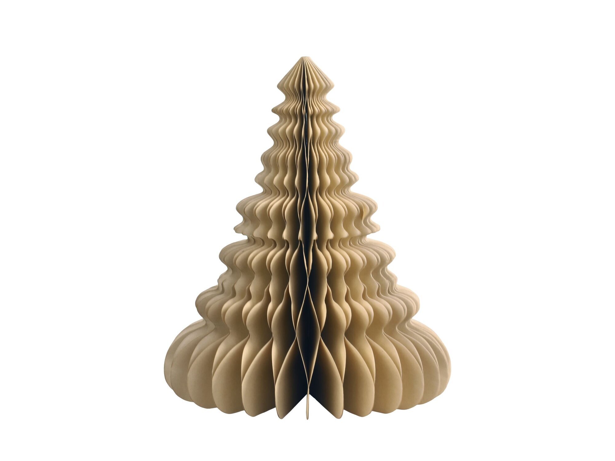 Weihnachtsbaumaufsteller aus Papier, amber 