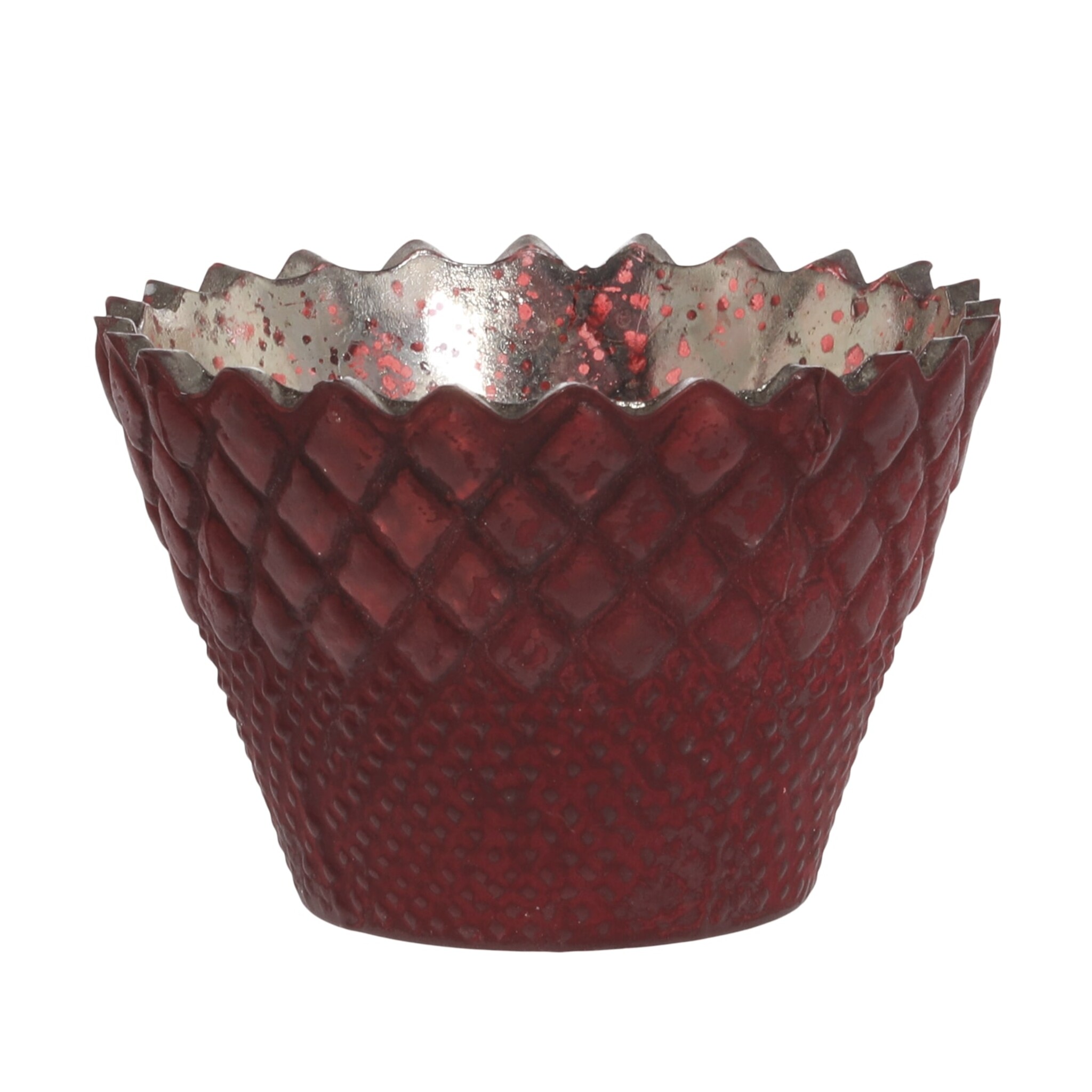 Windlicht Antique Cherry in Kelchform, antique cherry Höhe 7, Ø 10 cm