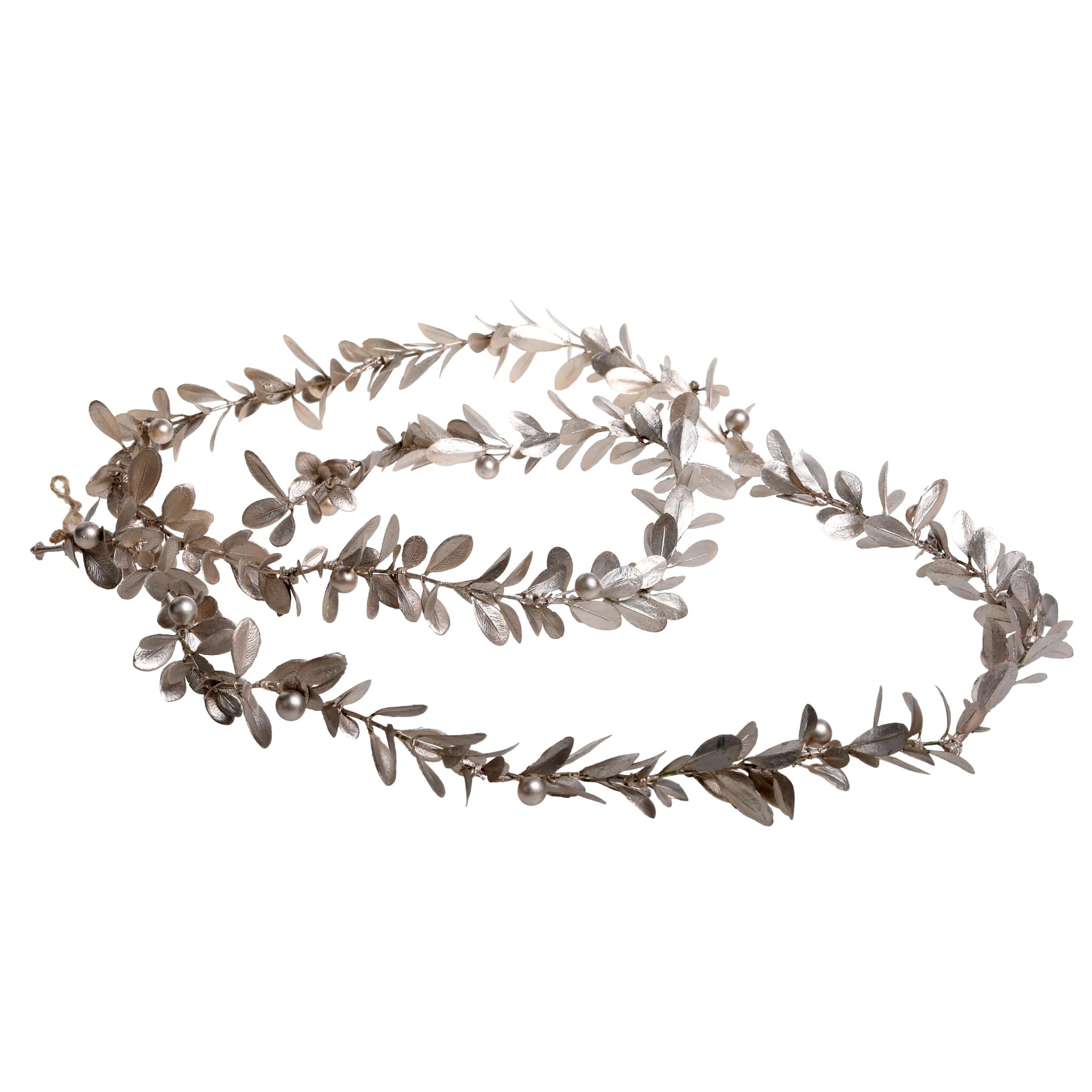 Winterliche Blätterranke, messing