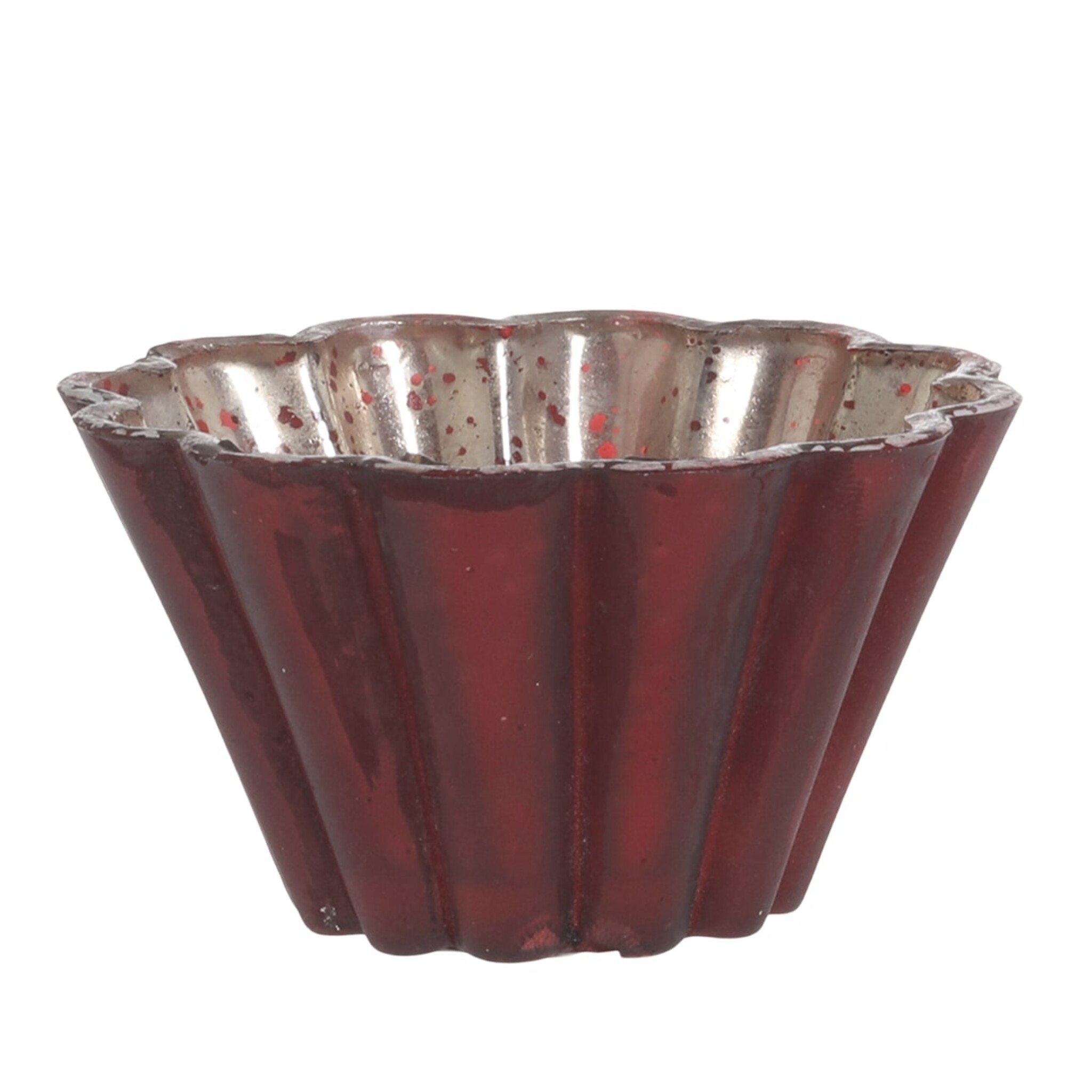 Windlicht Antique Cherry in Kelchform, antique cherry Höhe 3, Ø 6 cm