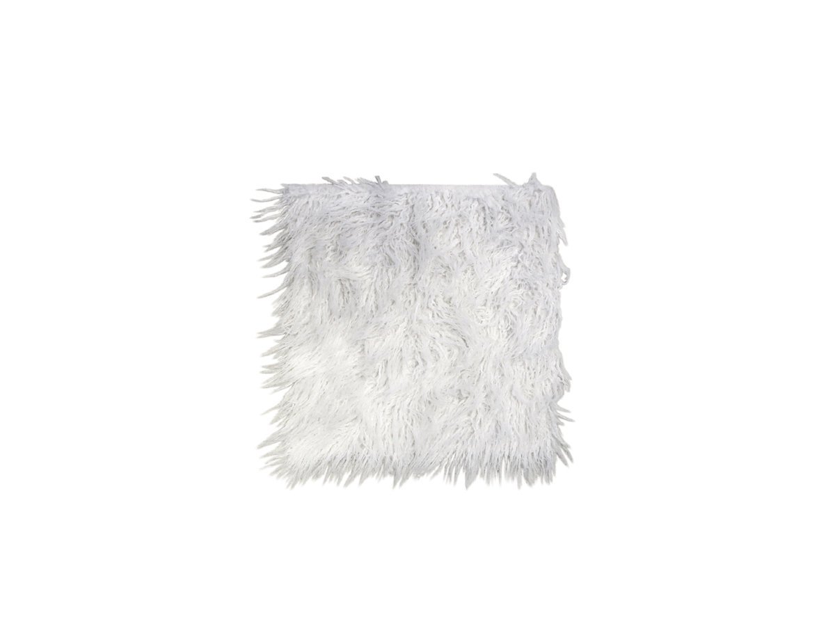 Dekofell Stuhlauflage, weiss 