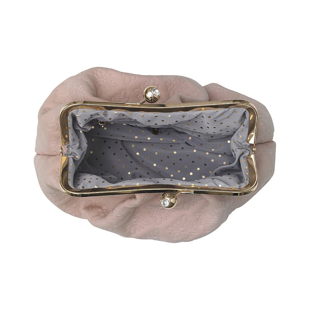 Handtasche Olivia mit Kisslock, rosa 