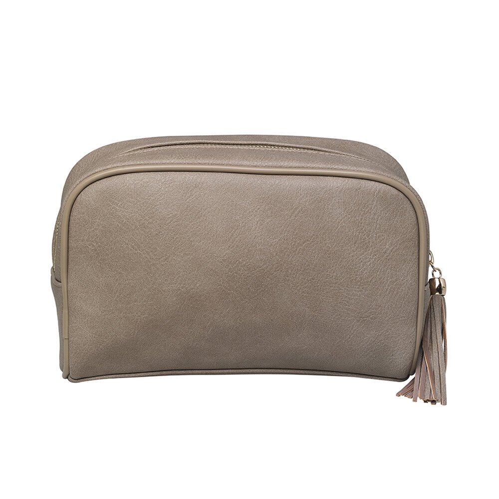 Kosmetiktasche Emilie, sand L19 x B5 x H14cm