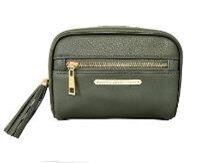 Kosmetiktasche Emilie, grün L19 x B5 x H14cm