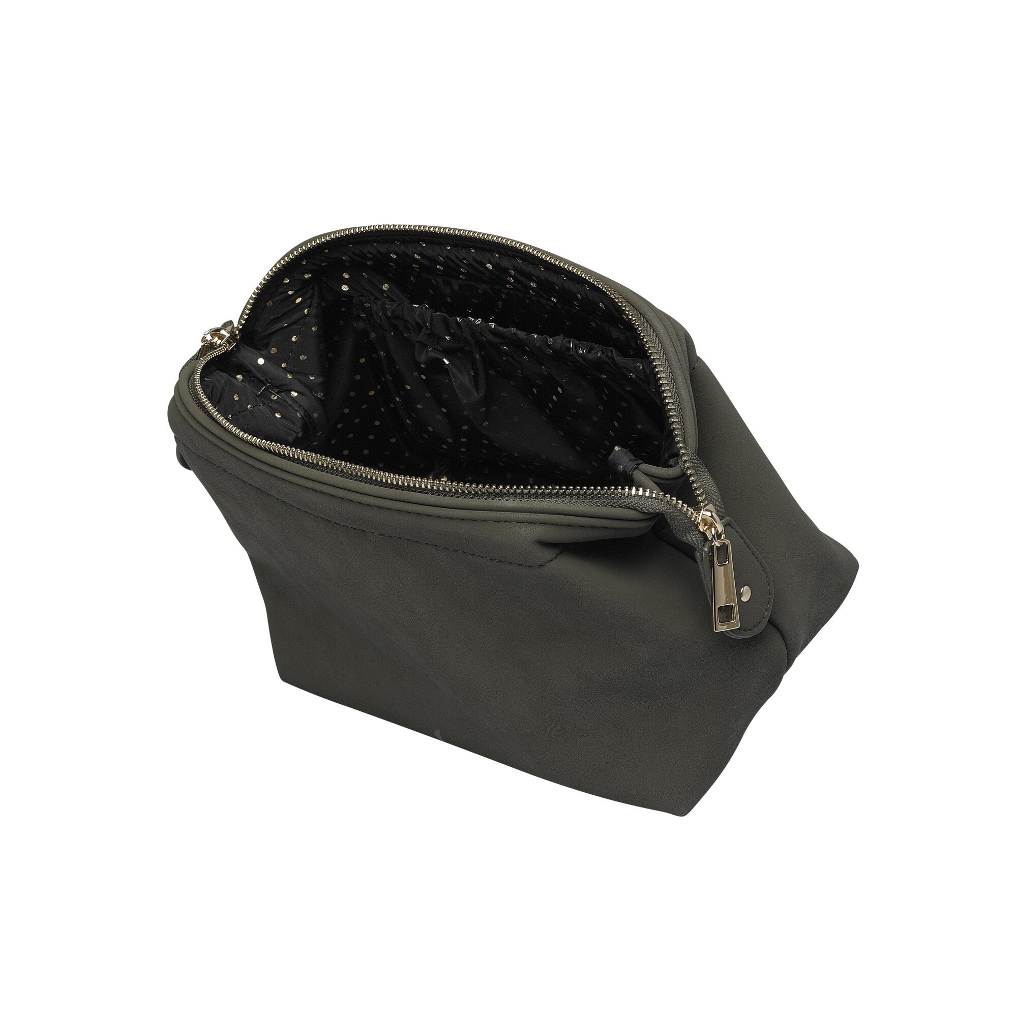 Kosmetiktasche Mia, olive L21.5 x B12 x H17.5cm