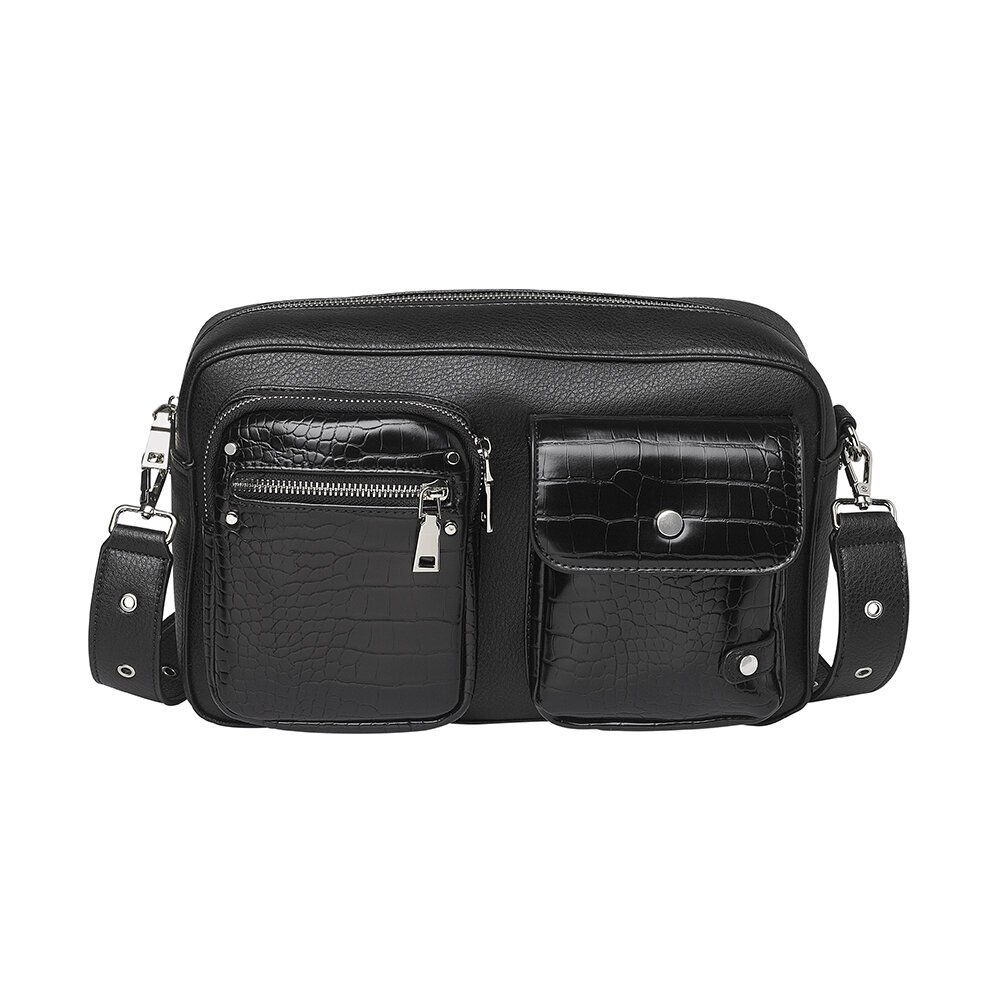 Umhängetasche Manon, kaviar schwarz 