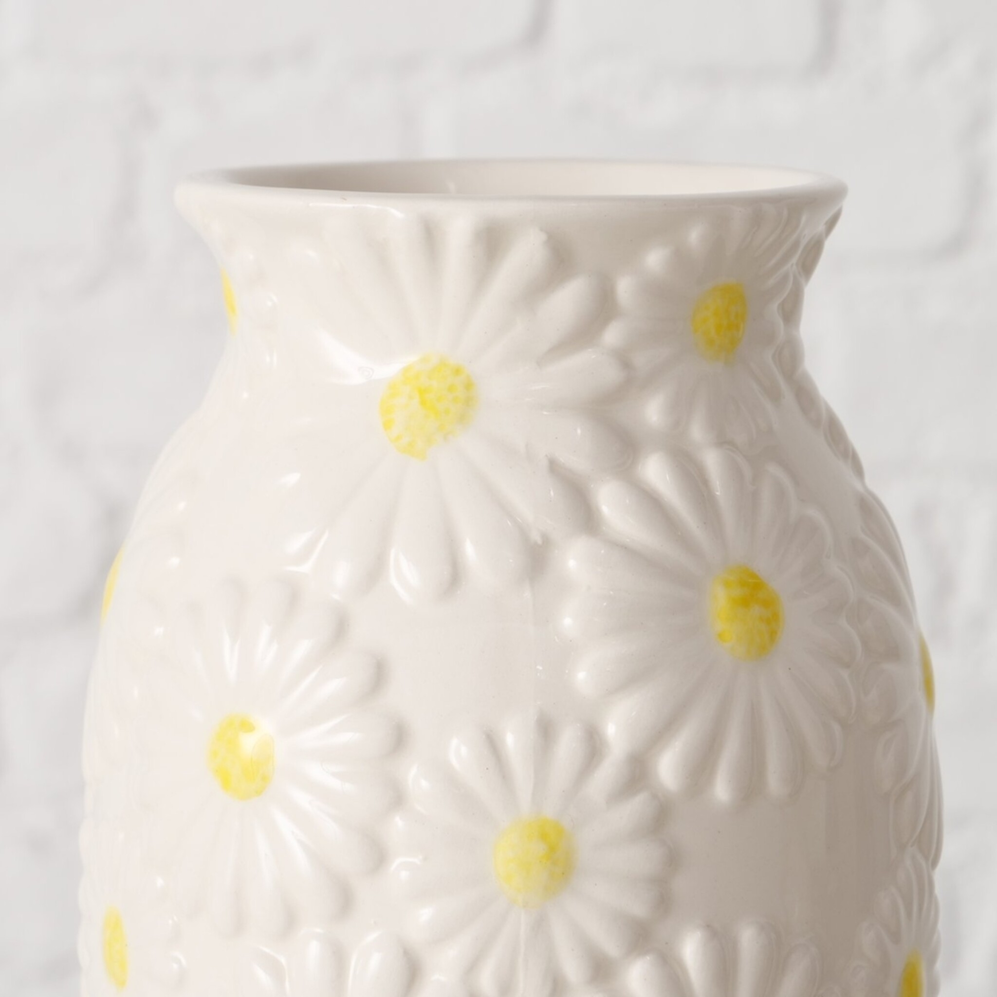 Vase Daisy, weiss 