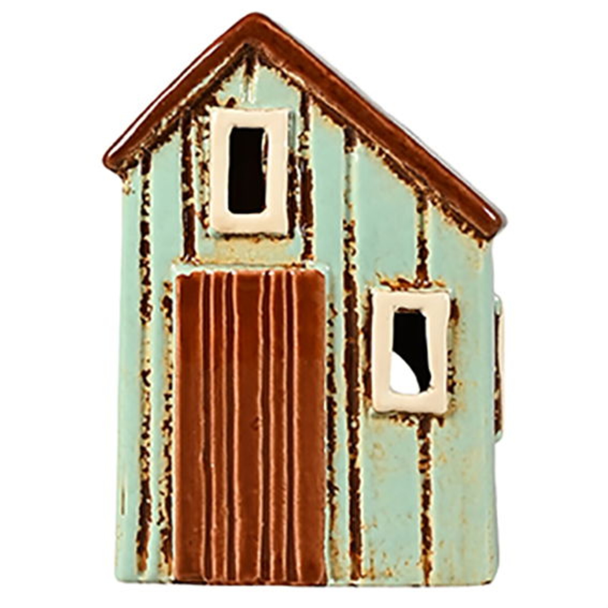 Lichthaus Keramikhaus Strandhütte mint, mint 