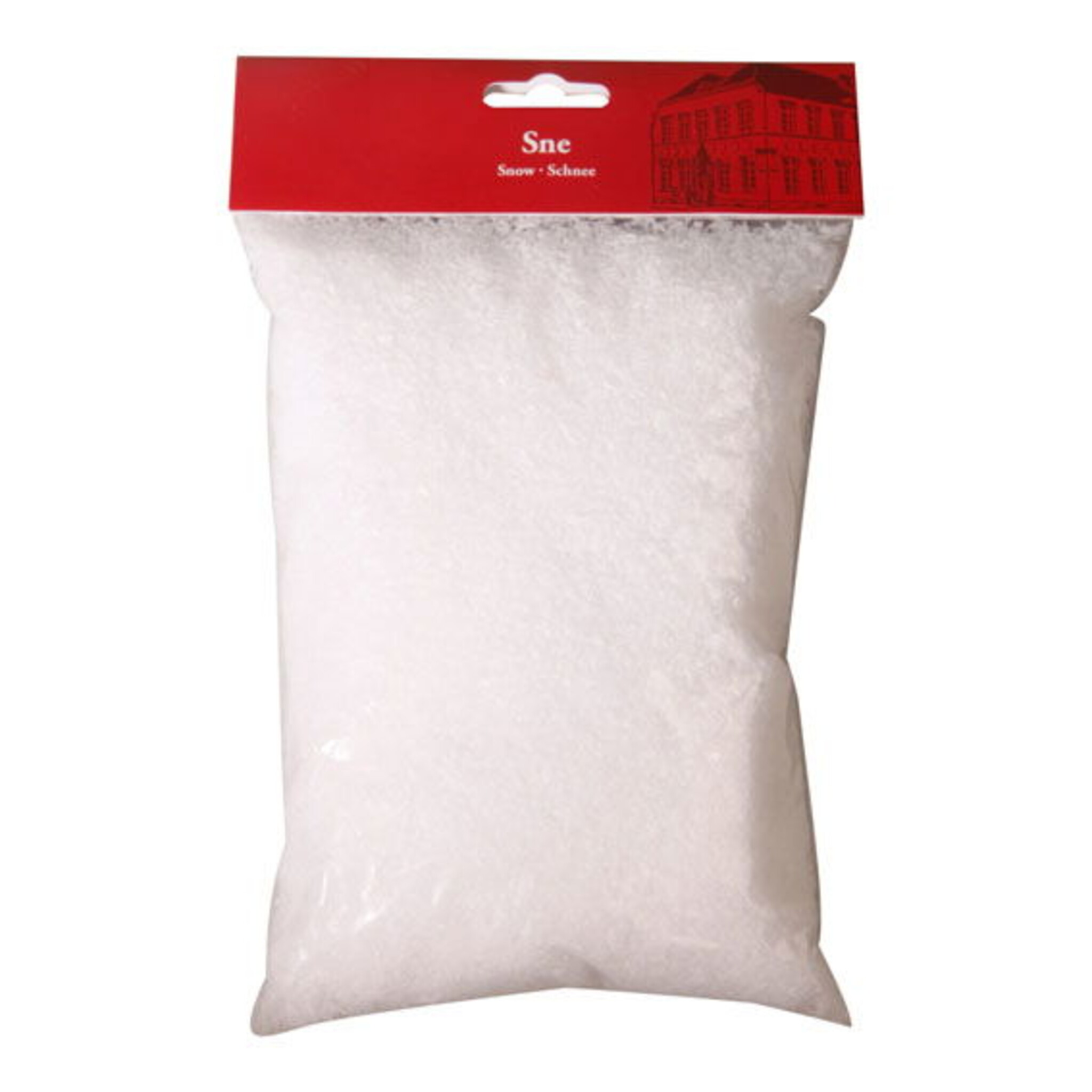 Schnee für Winterlandschaft im Beutel, weiss 