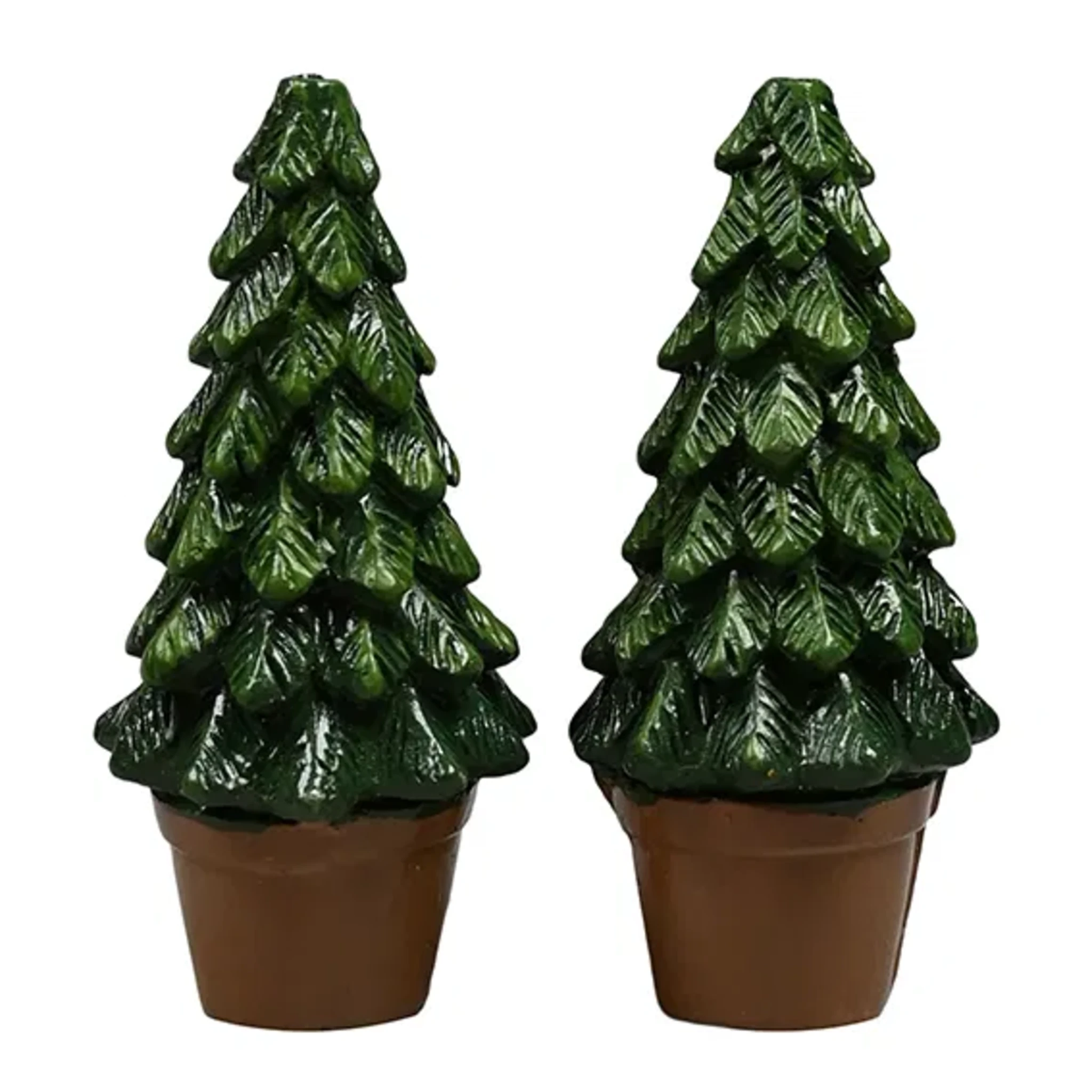 Tanne, Baum im Topf für Wichtelür, grün 