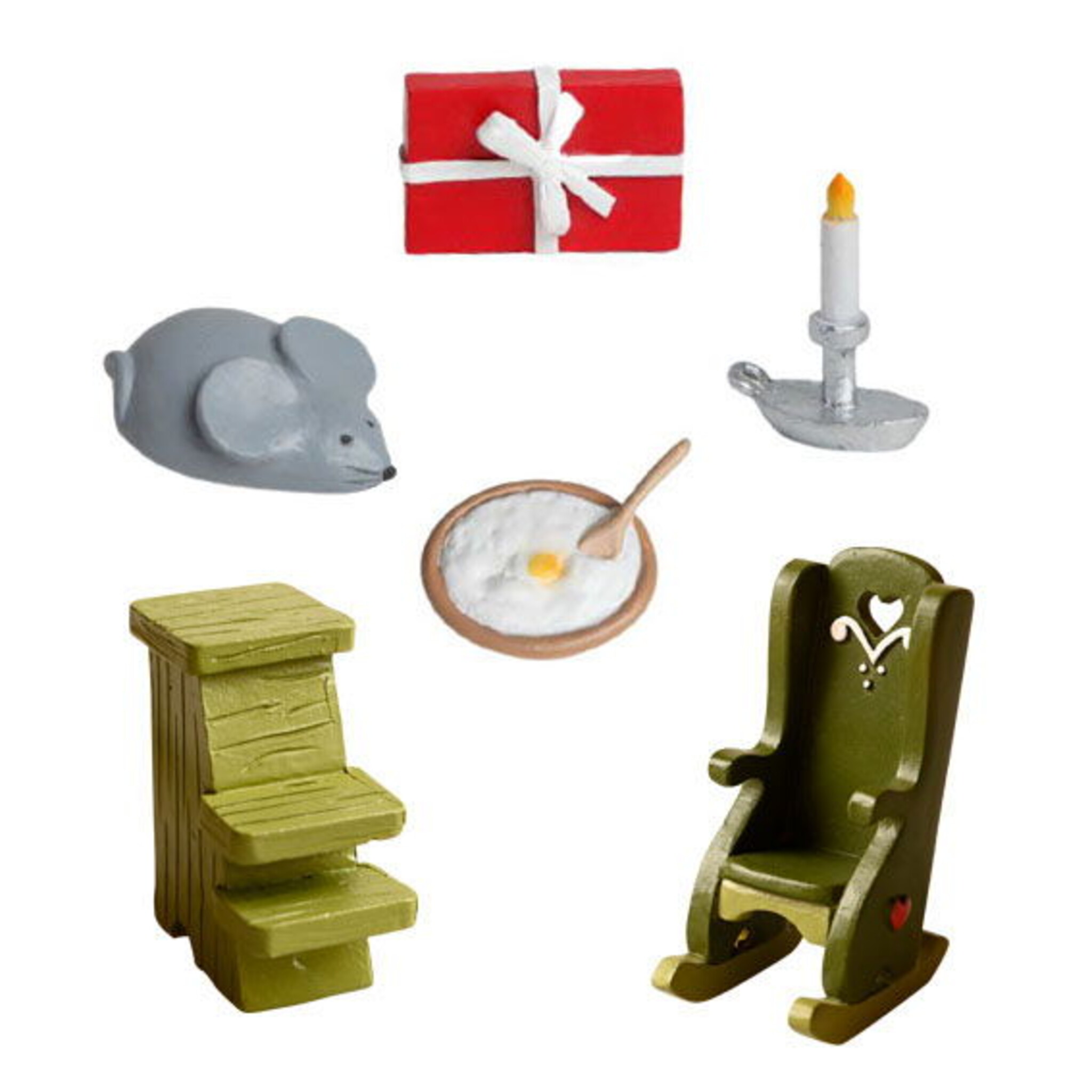 Wichtelzubehör Set, 6-teilig, diverse 