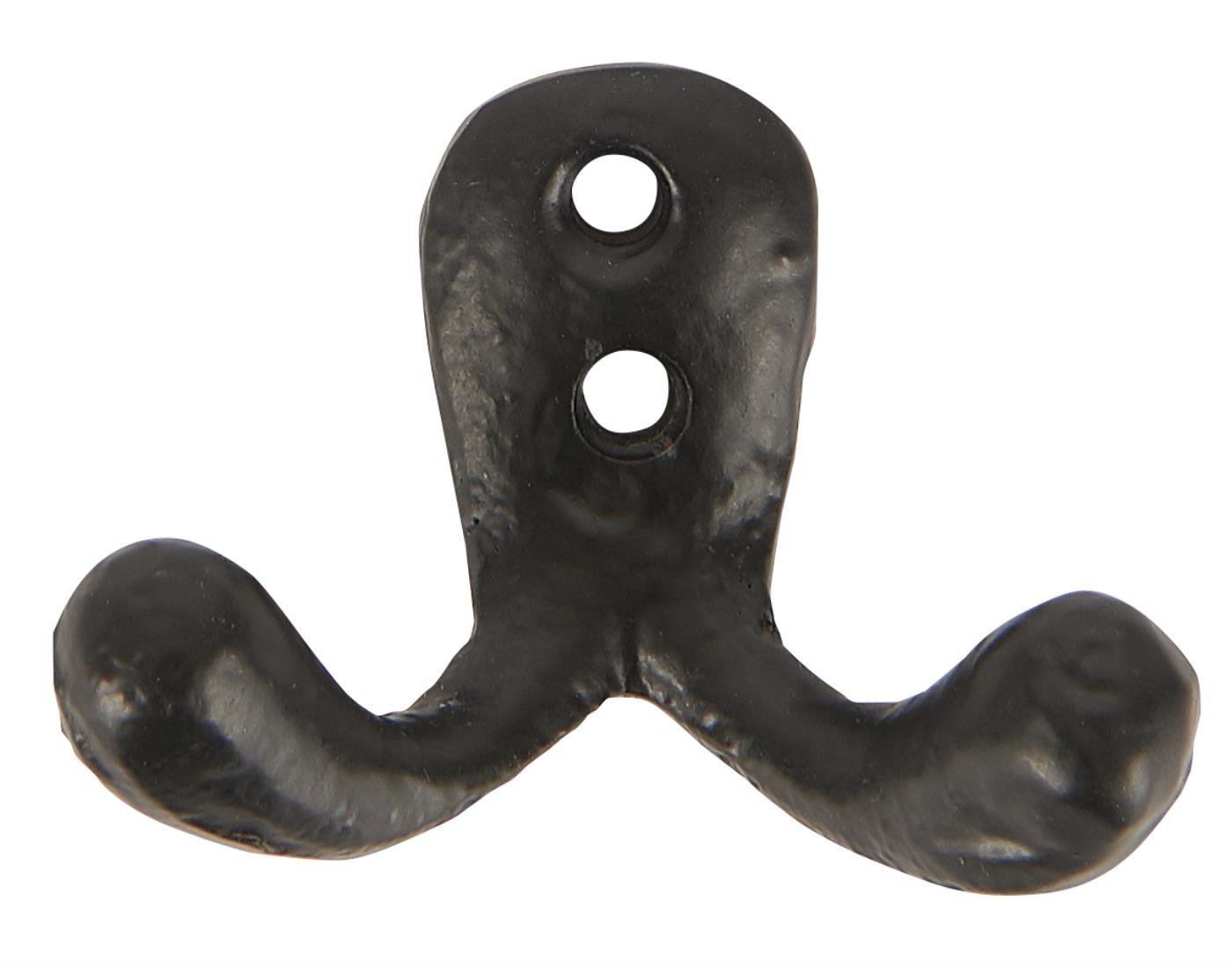 Doppelhaken mini, schwarz 