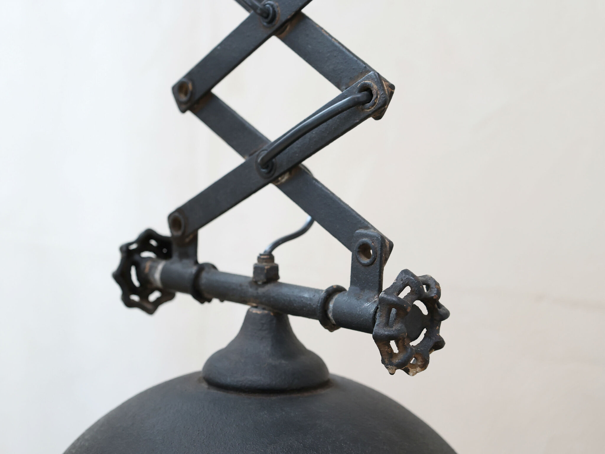 Factory Deckenlampe Industrial ausziehbar, schwarz 