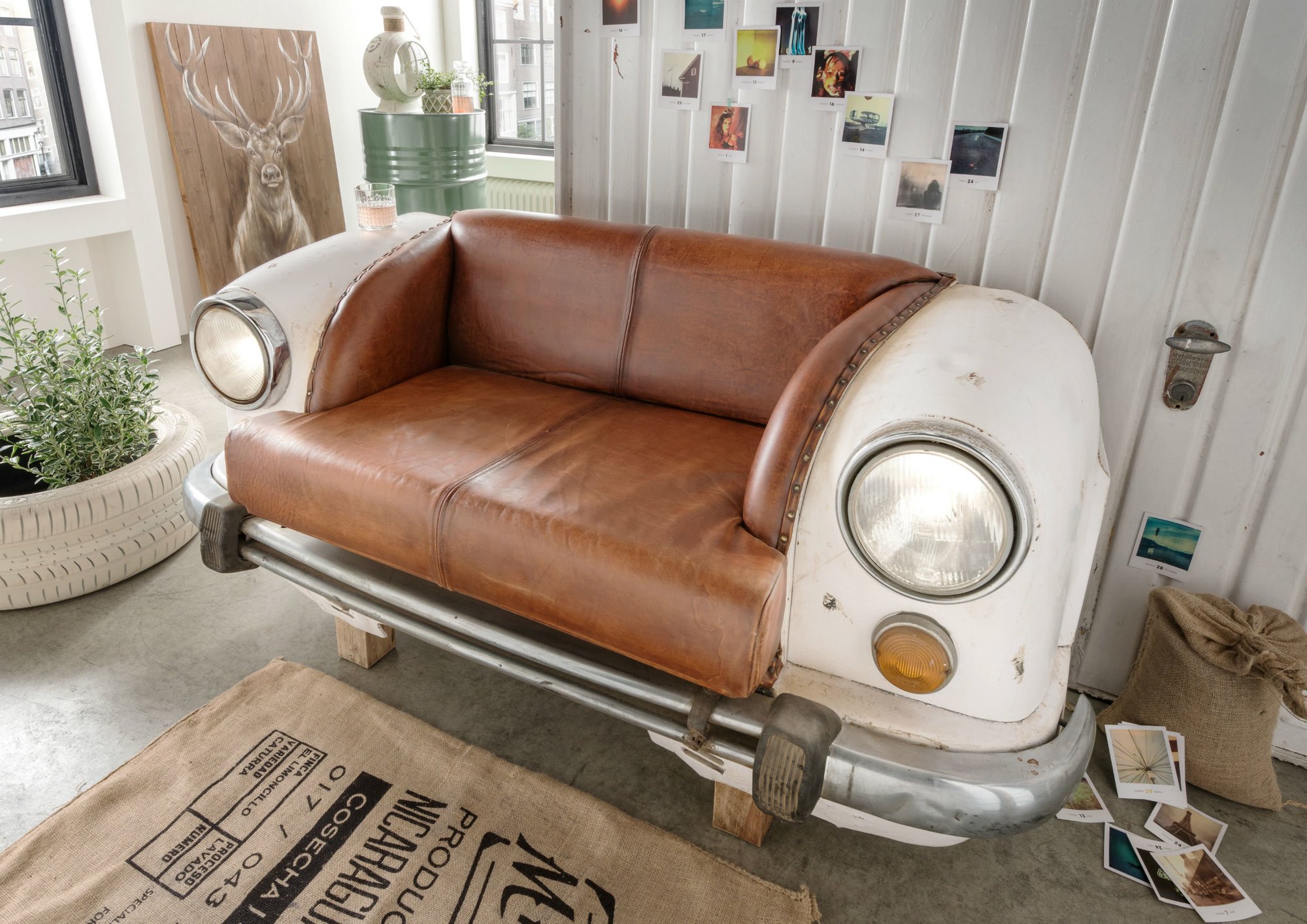 Original Ambassador-Autosofa Front, weiss 