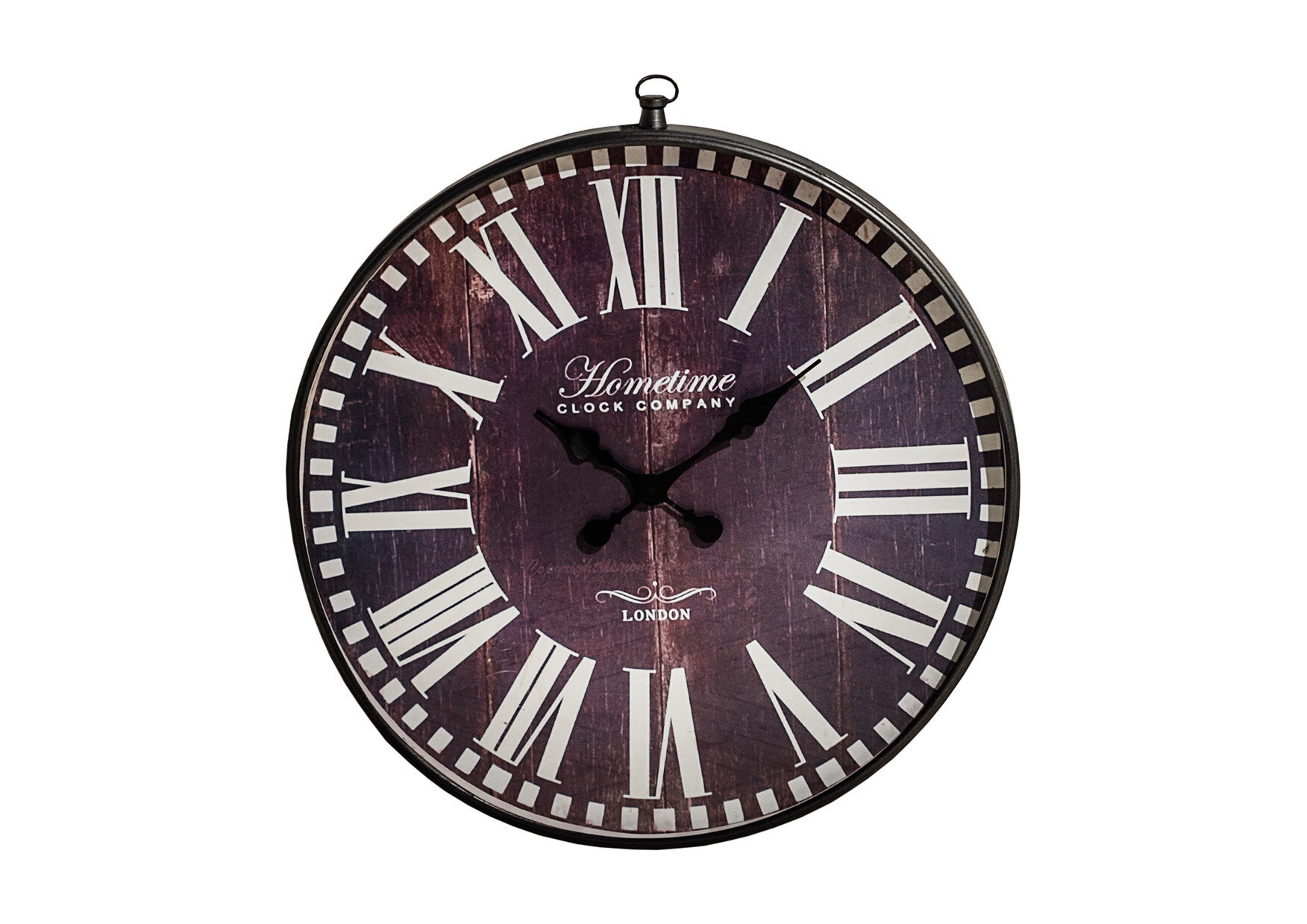 PartyKindom Industrial Wanduhr - Retro Zahnrad Design Ohne Batterie