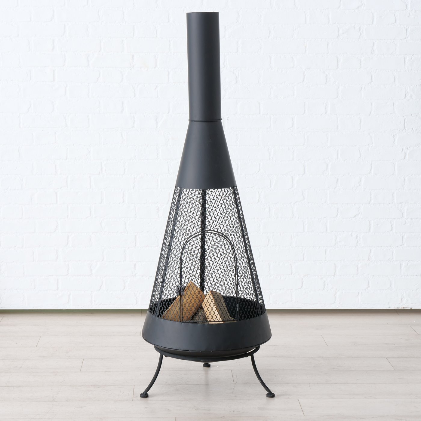 Feuerofen Camino, schwarz 