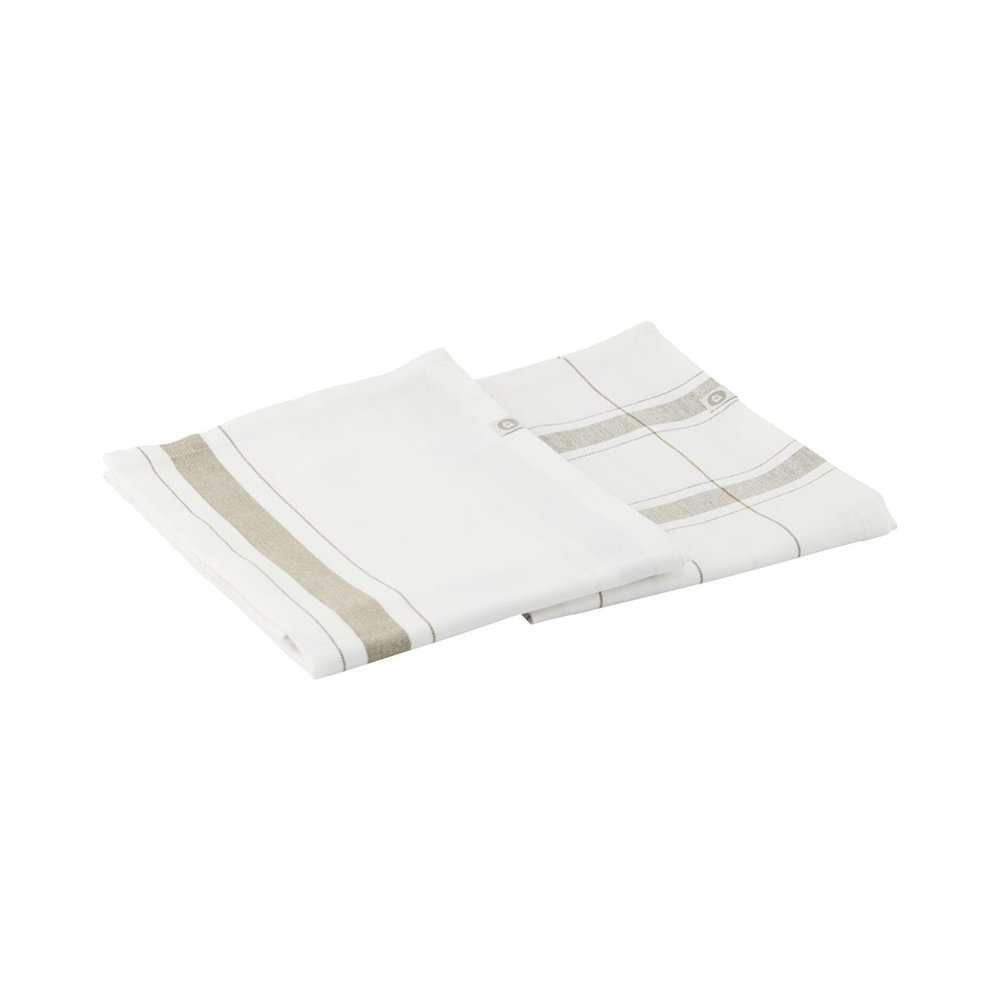 Geschirrhandtuch Halida, olivgrün 