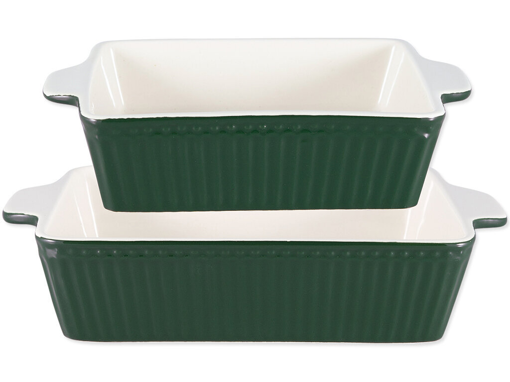 Auflaufformen 2er-Set klein Alice, pinewood green 