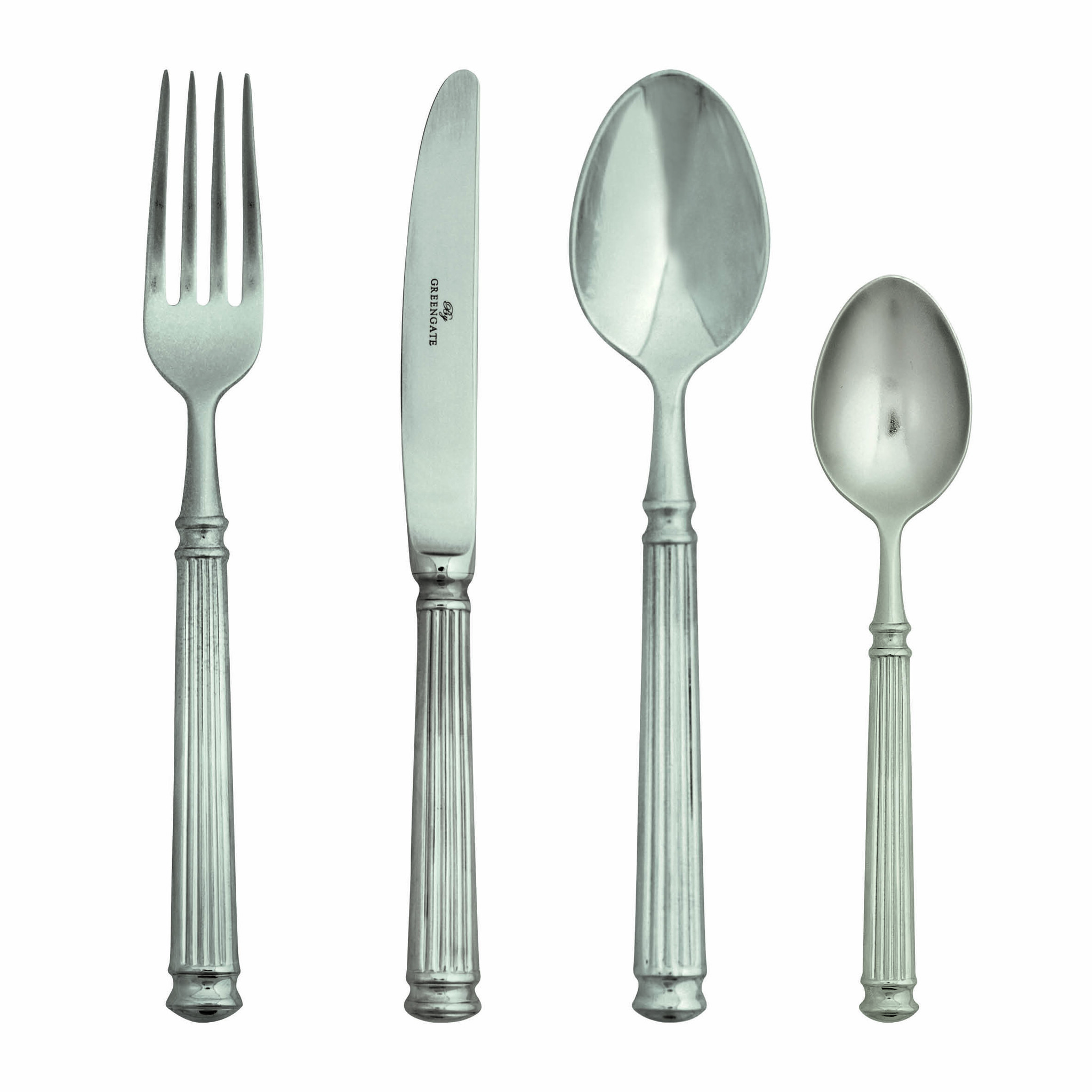 GreenGate Besteck Silber 4er-Set, silber 