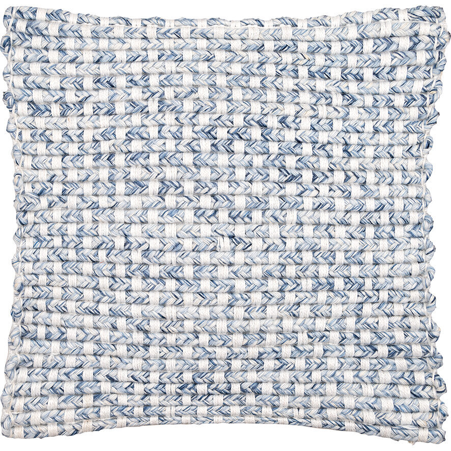 Cushion Cover Braided, pale blue 