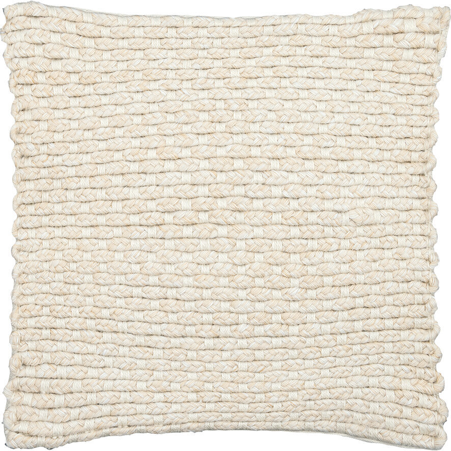 Cushion Cover Braided, beige 