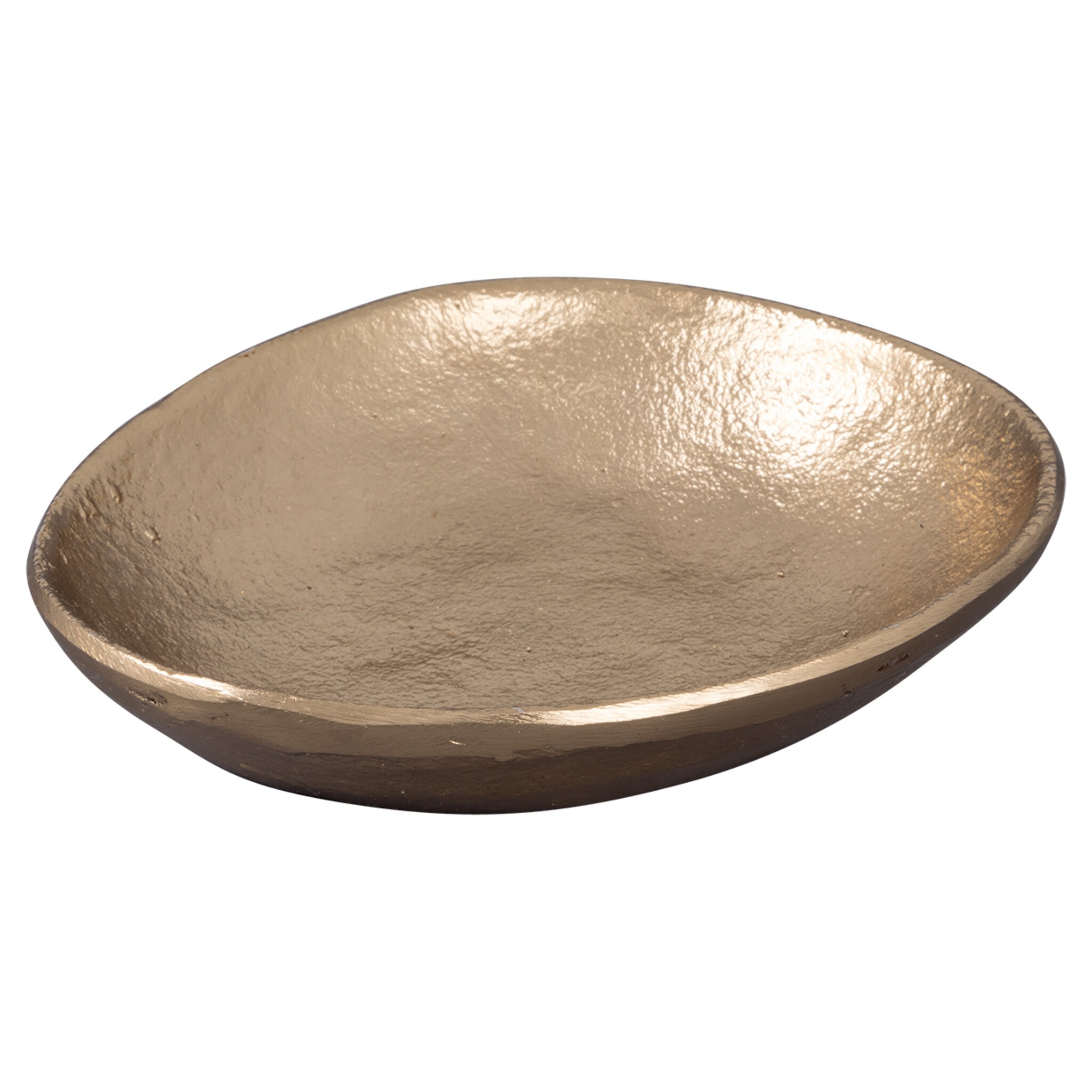 Deko Schale Gold, gold 16 x 14 cm