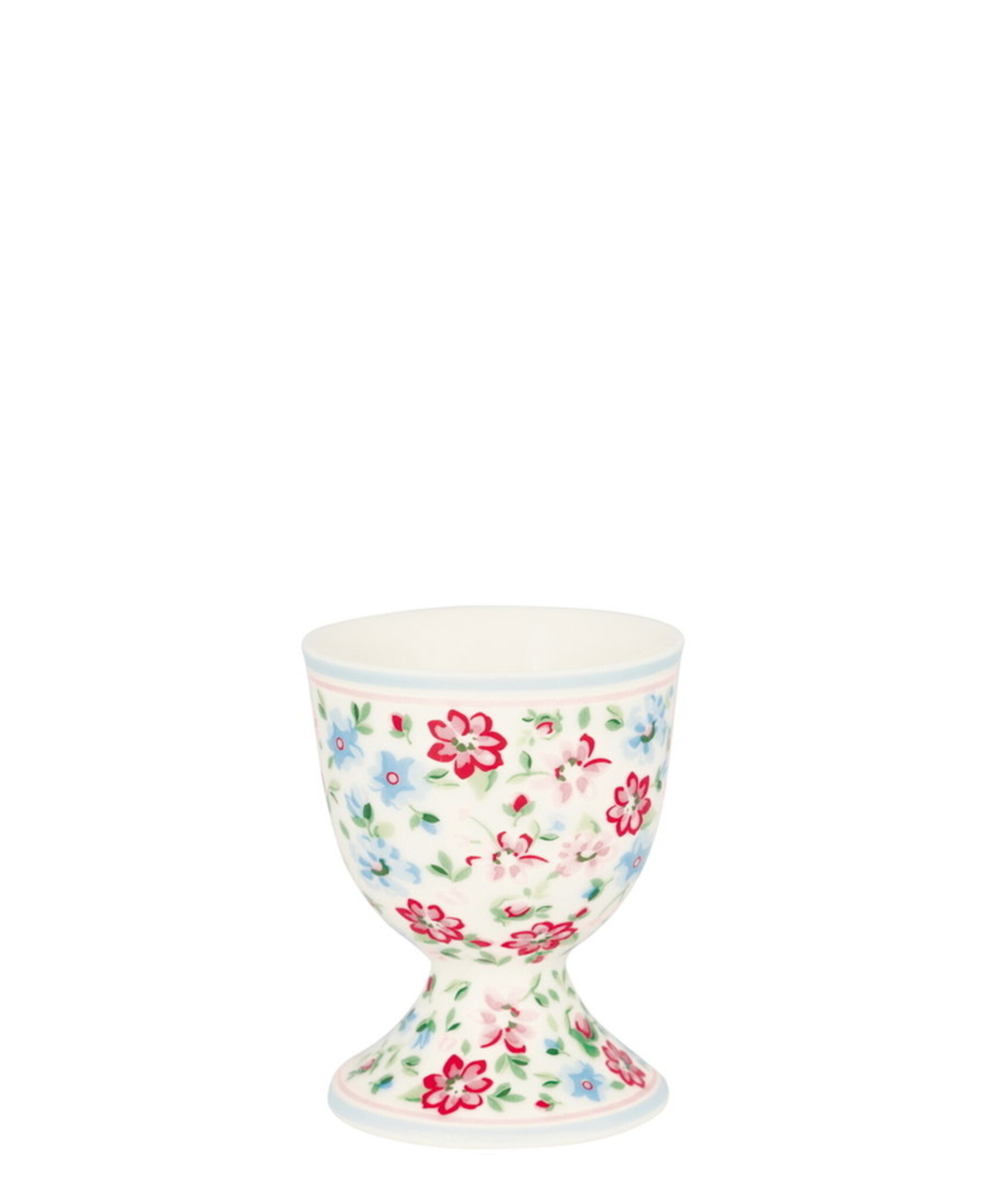 Eierbecher Louisa white, pink 