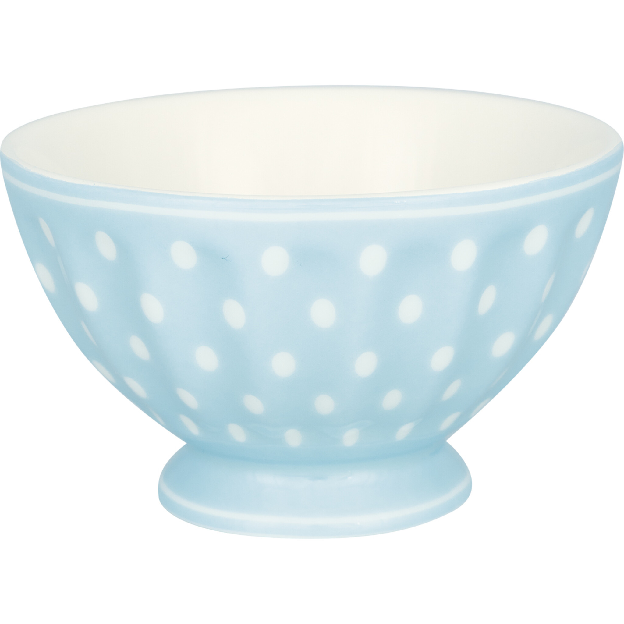 French Bowl, Müslischale Dotty, pale blue 