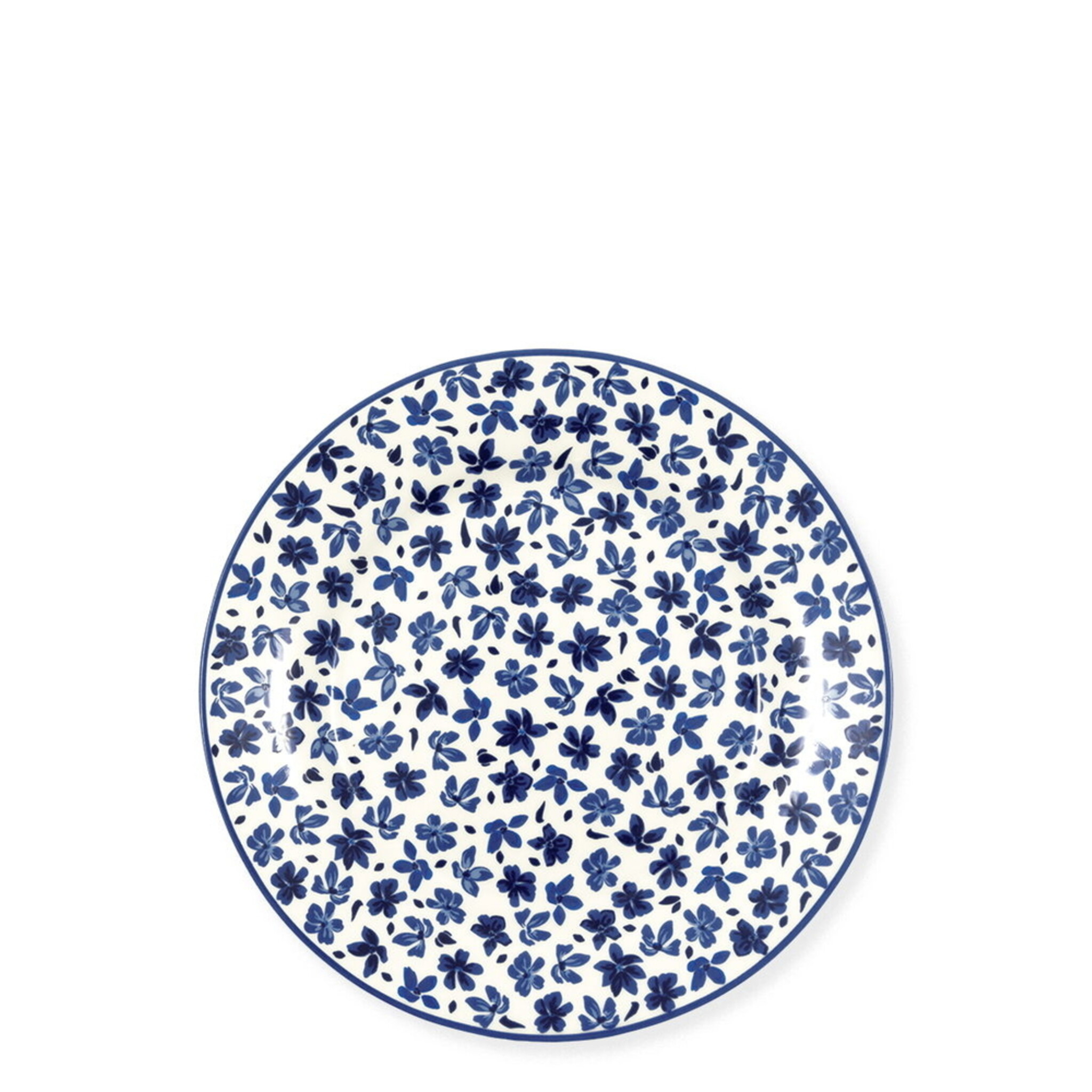 Frühstücksteller Dahla blue, blau 