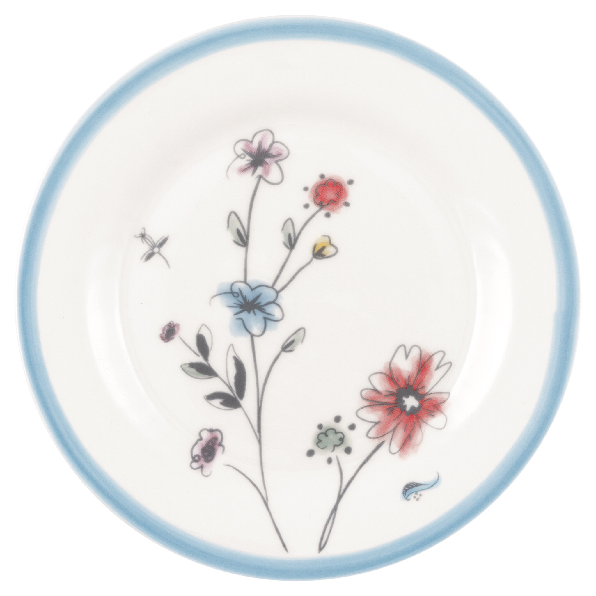 Frühstücksteller Venissa, weiss 