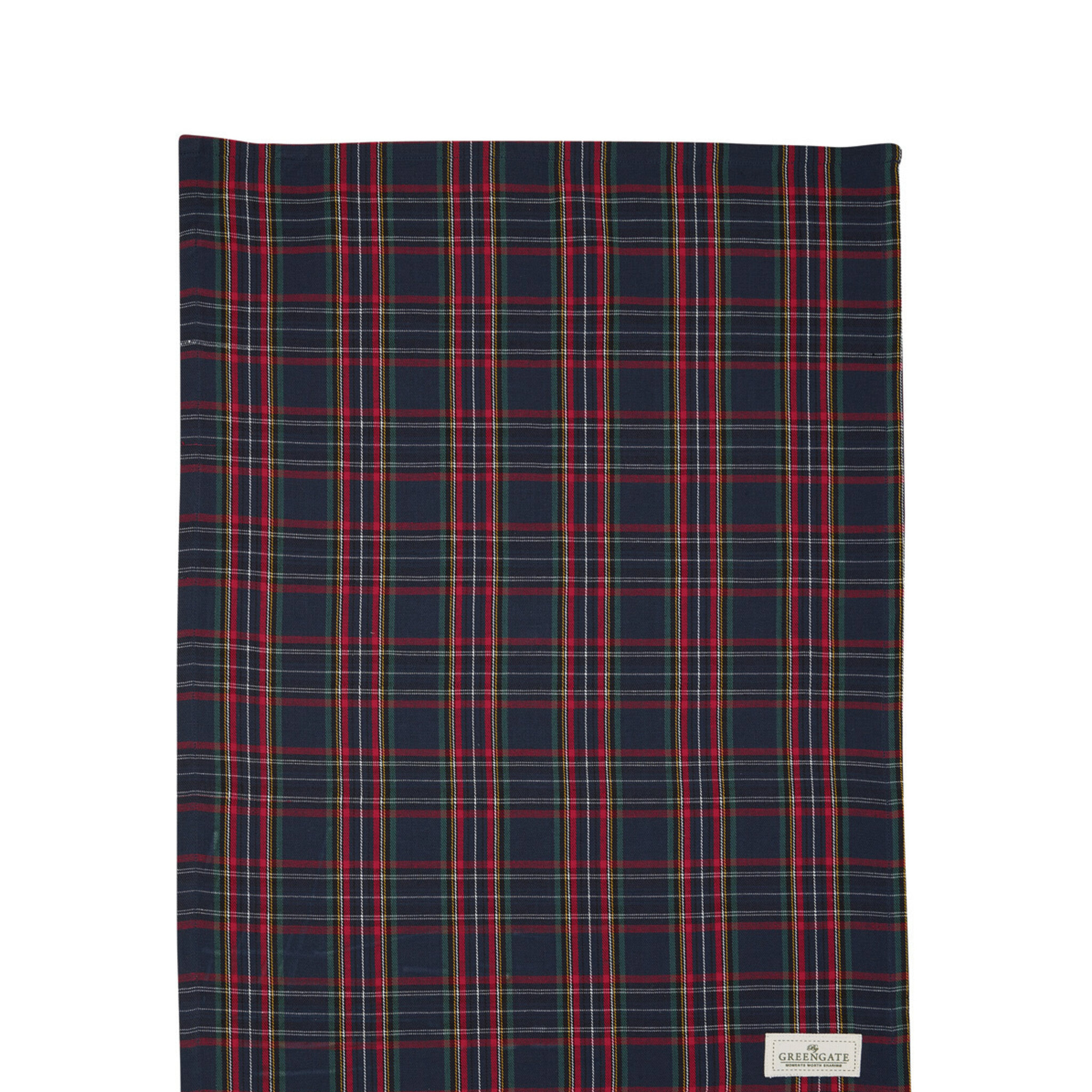 Geschirrtuch Dagmar Check Dark Blue, blau 