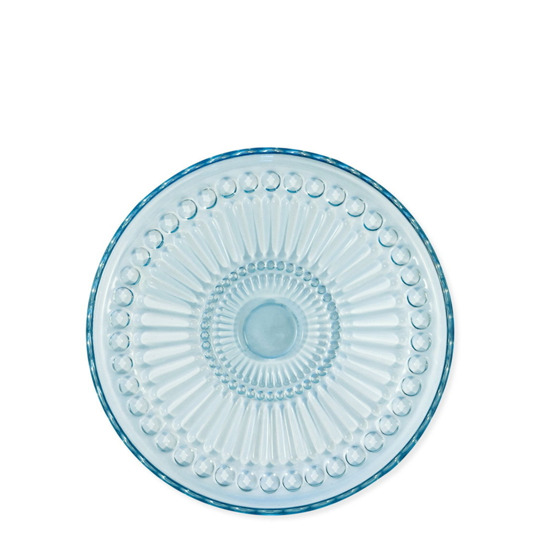 Glasteller Alice, pale blue 