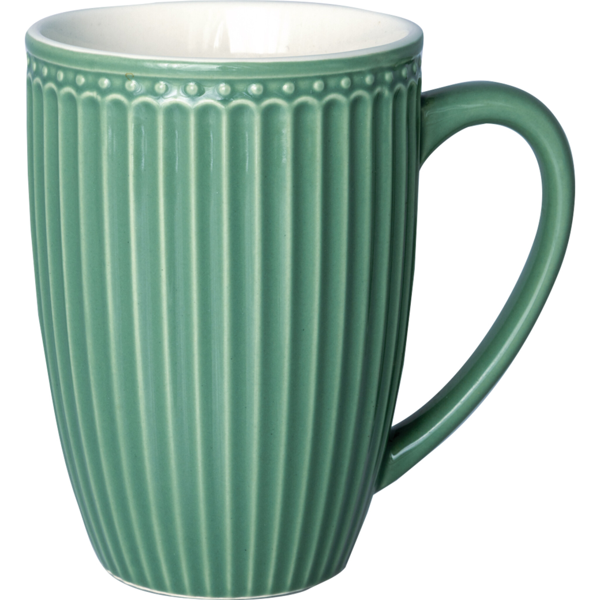 Großer Kaffee oder Tee Becher Alice Everyday, dusty green 