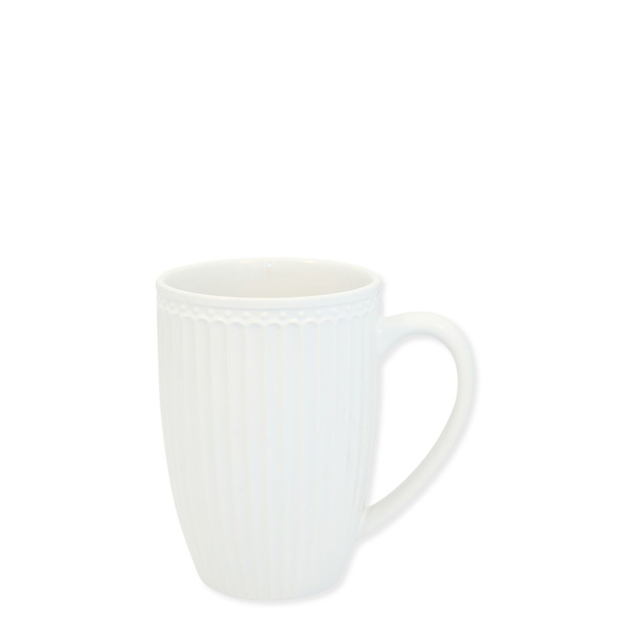 Großer Kaffee oder Tee Becher Alice Everyday, white 