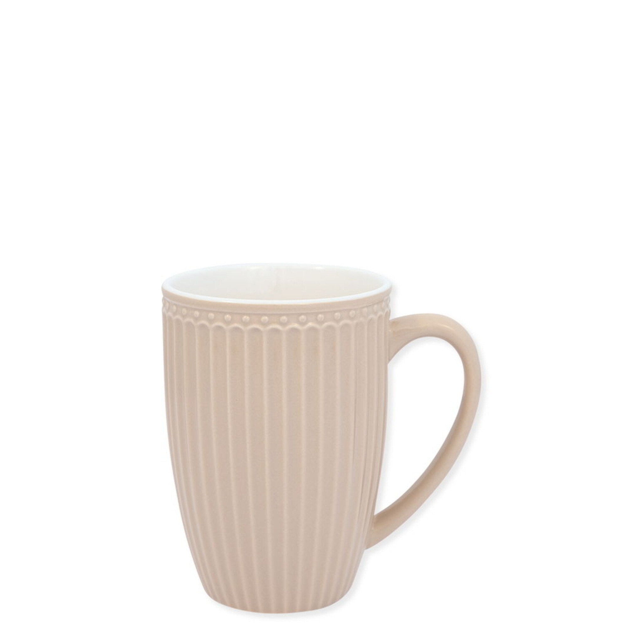 Großer Kaffee oder Tee Becher Alice Everyday, creamy fudge 