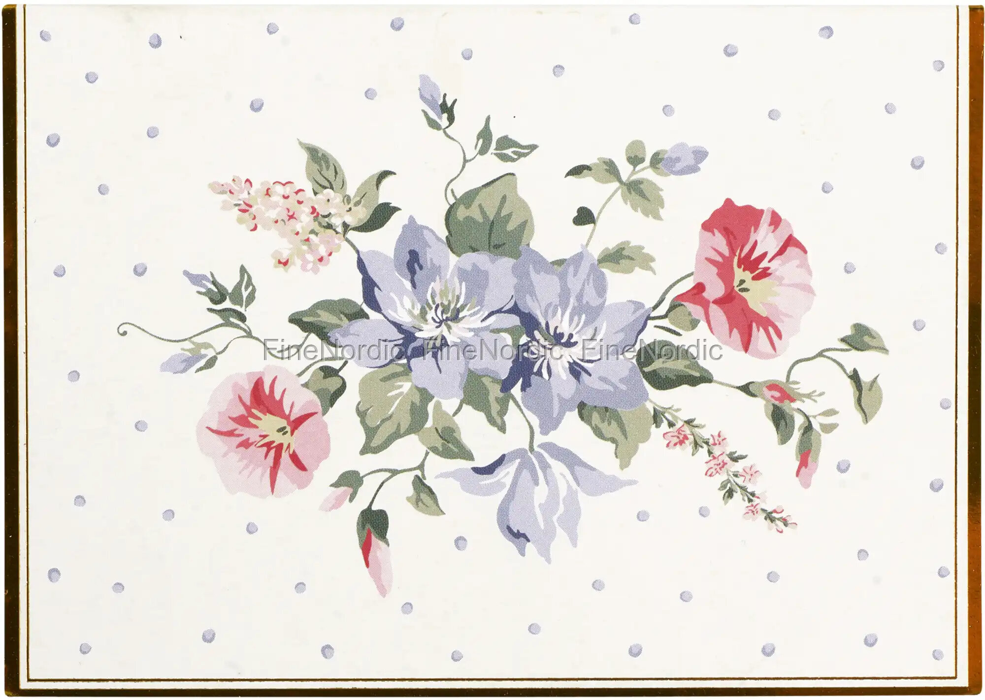 GreenGate Geschenk-Karten mit Umschlag Asta White, weiss 