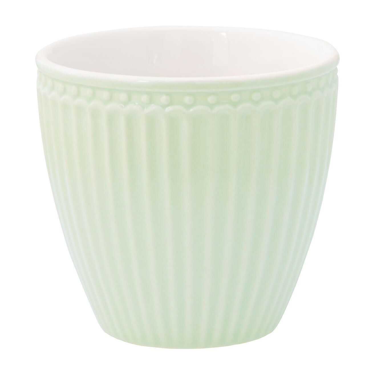 Kleine Latte Tasse Alice, pale green