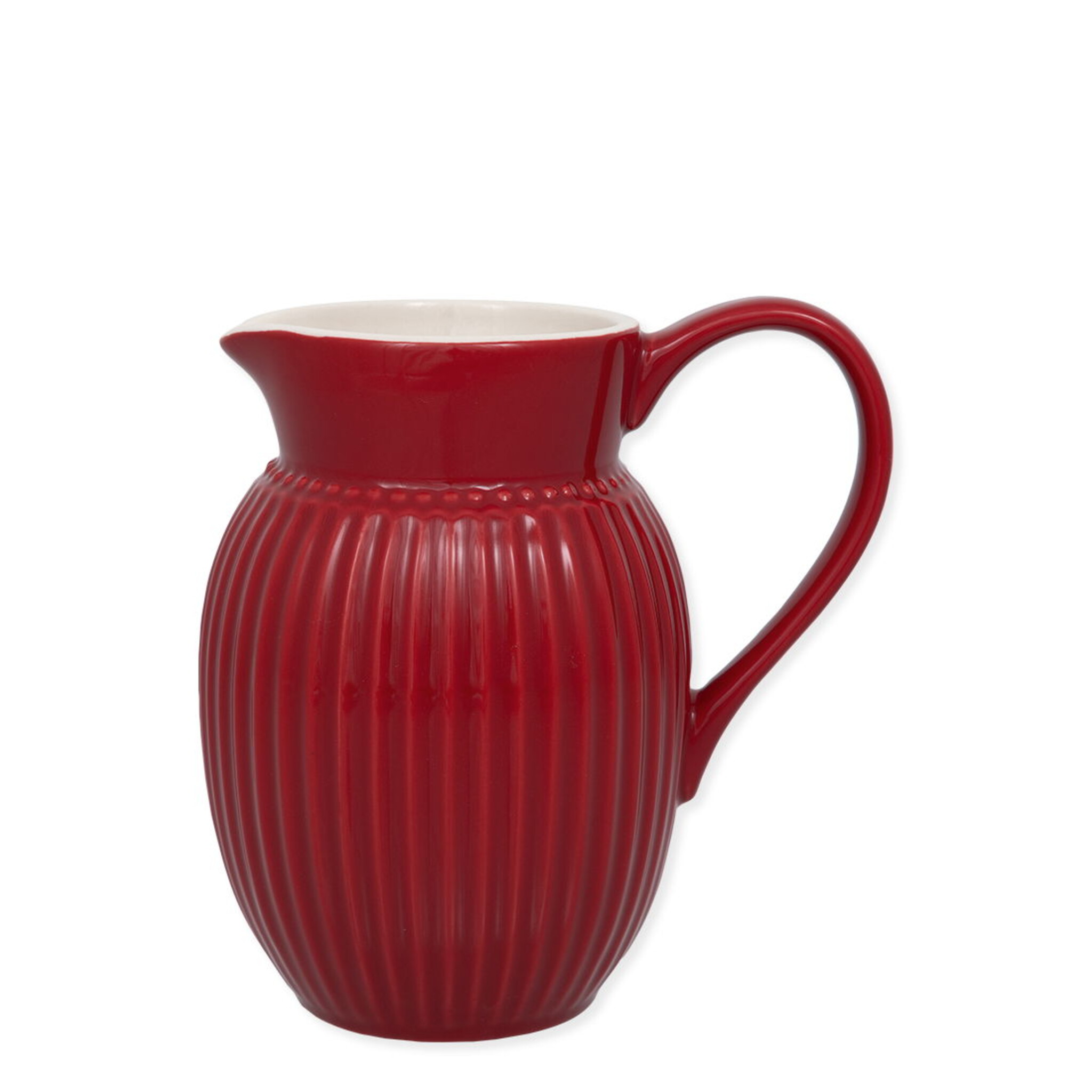 Krug aus Steingut Alice, claret red Ø 13,5, Höhe 18,5 cm, 1,5L