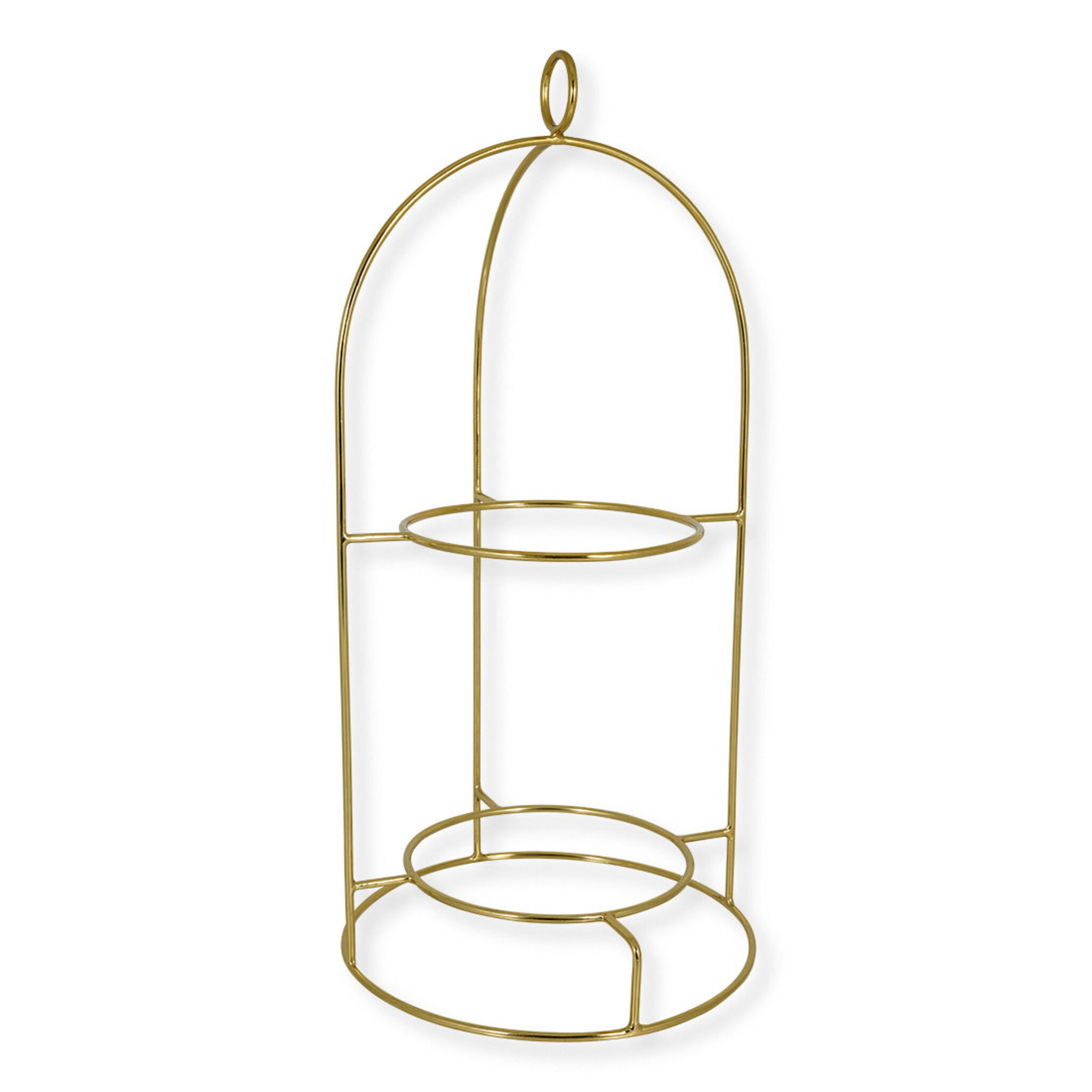 Kuchentellerhalter, gold 