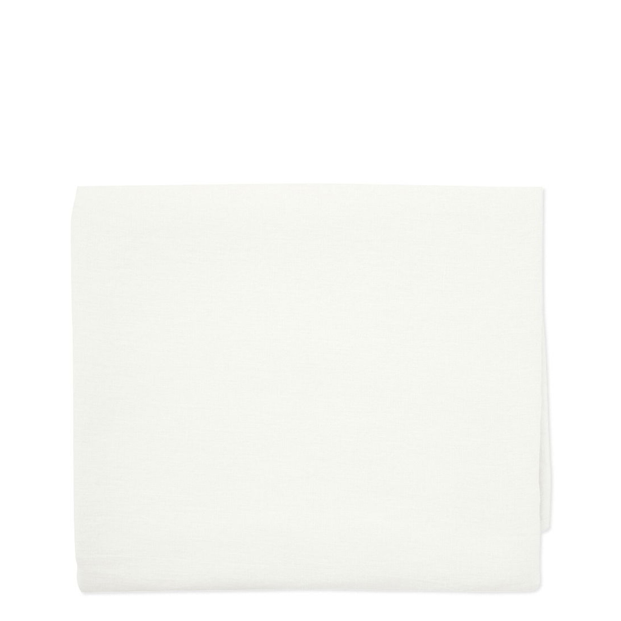 Leinen Tischdecke, weiss 