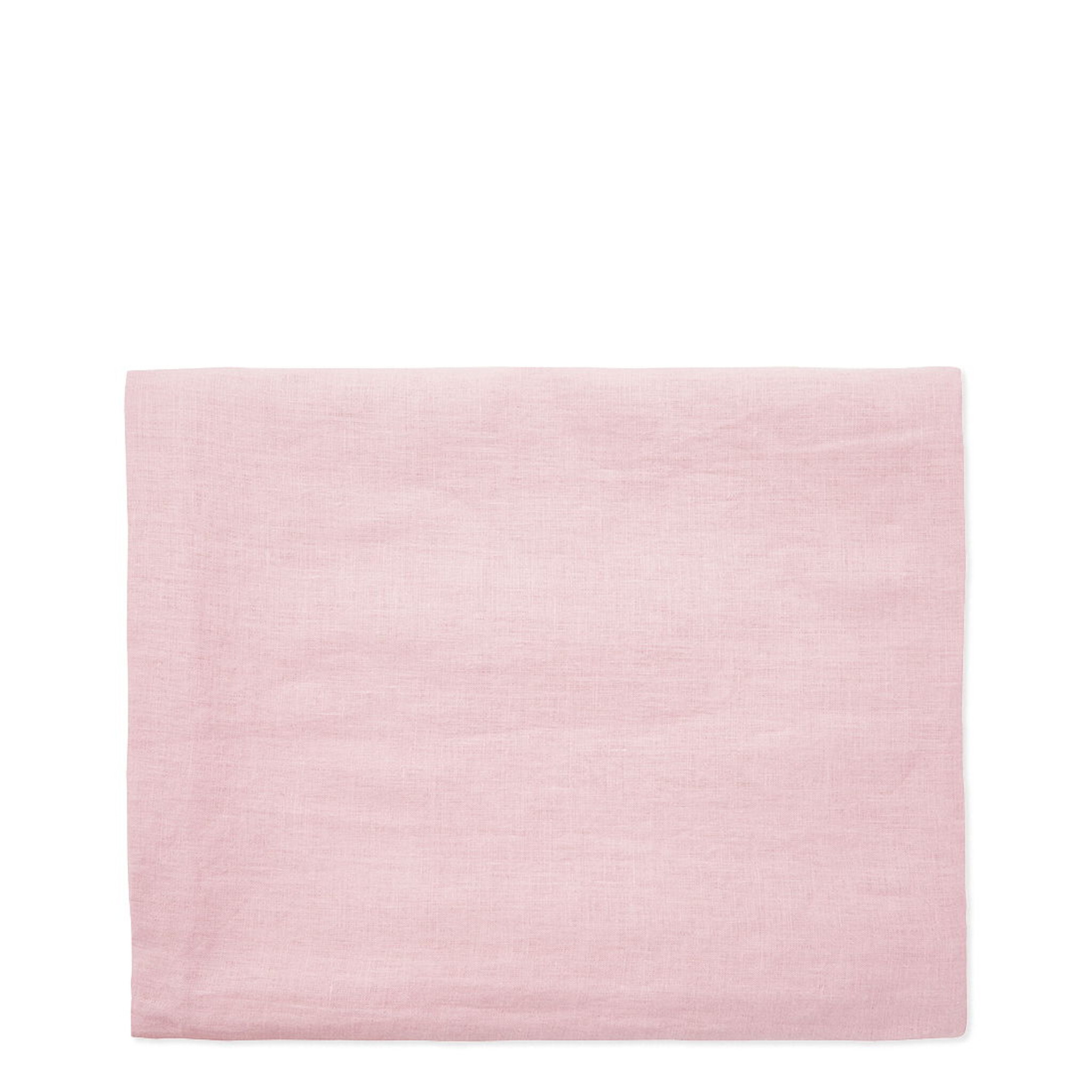 Leinen Tischdecke, pale pink 