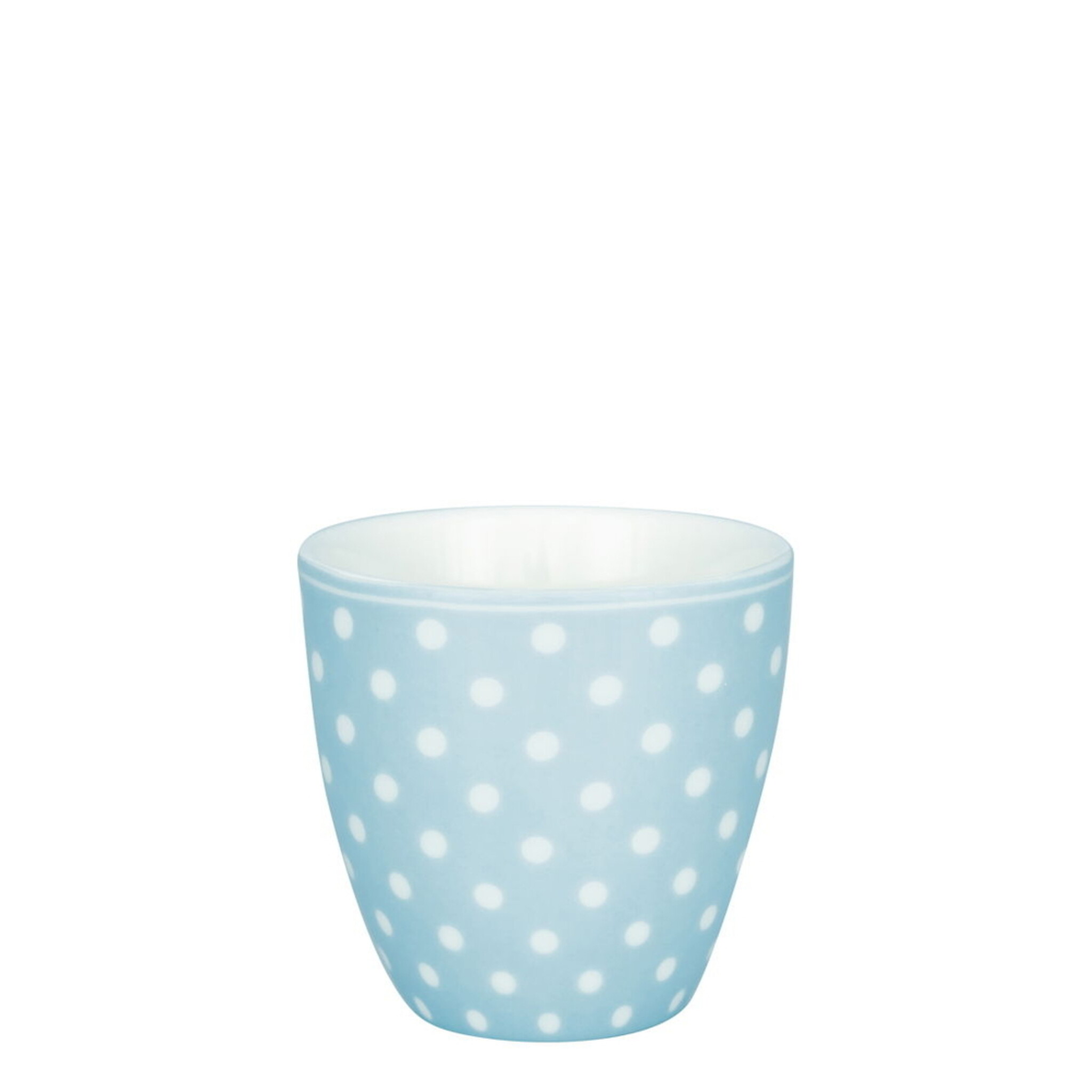Mini Latte Cup Dotty, pale blue 