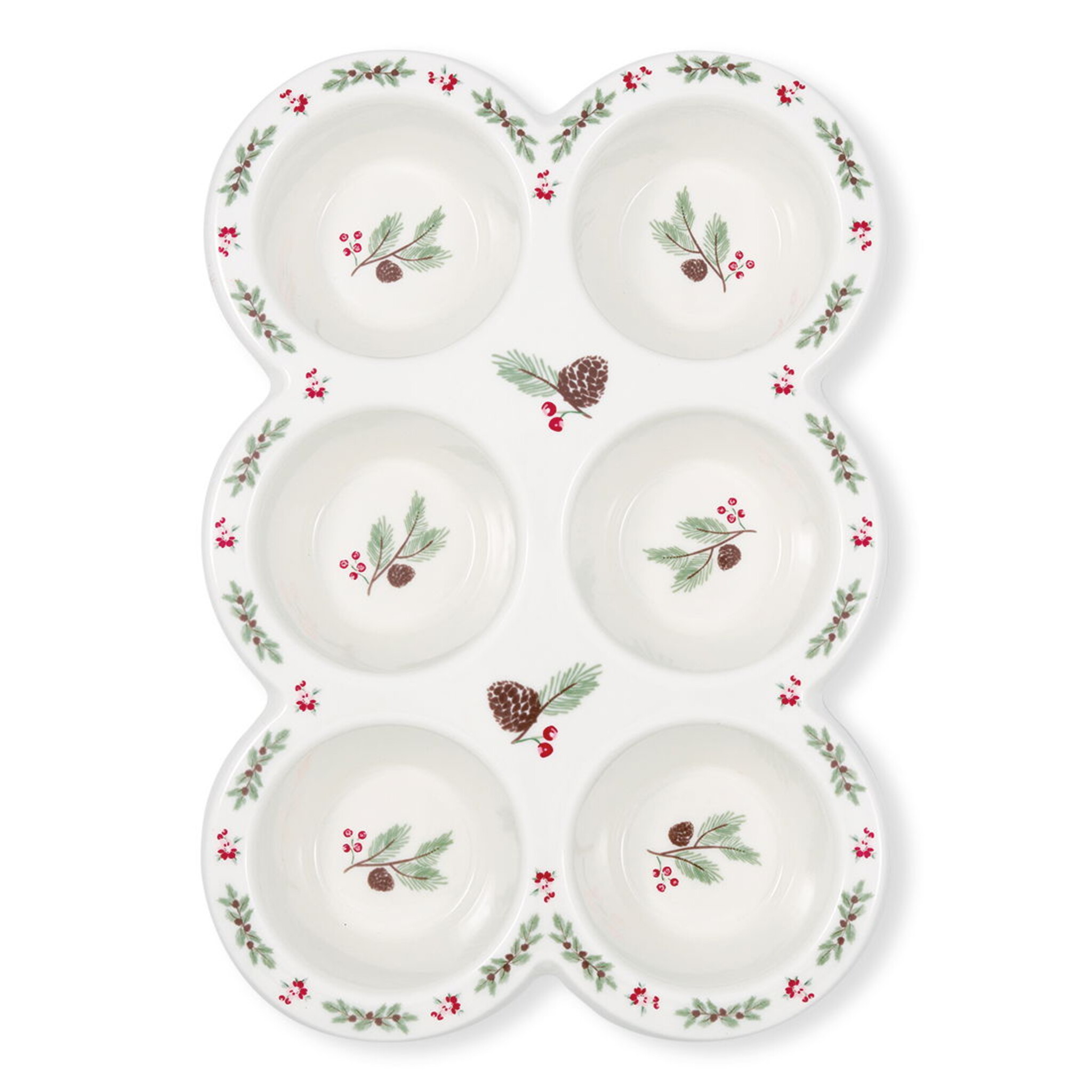 Muffin Form Leonora, weiss 