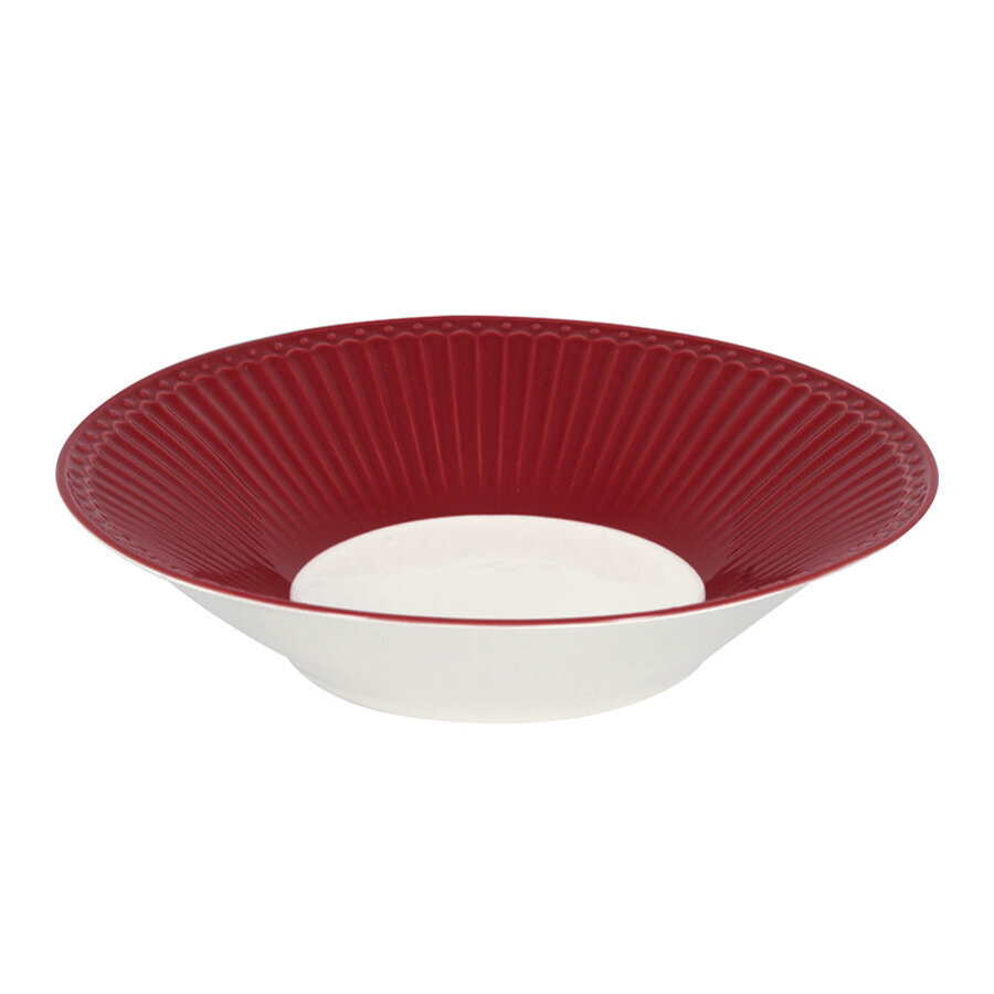 Pasta Teller Alice, claret red 