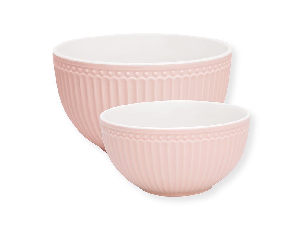 Schüssel 2er-Set Alice Everyday, pale pink 