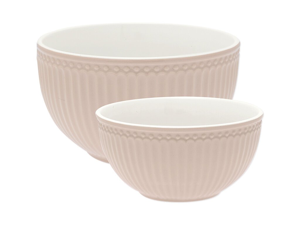 Schüssel 2er-Set Alice Everyday, creamy fudge 